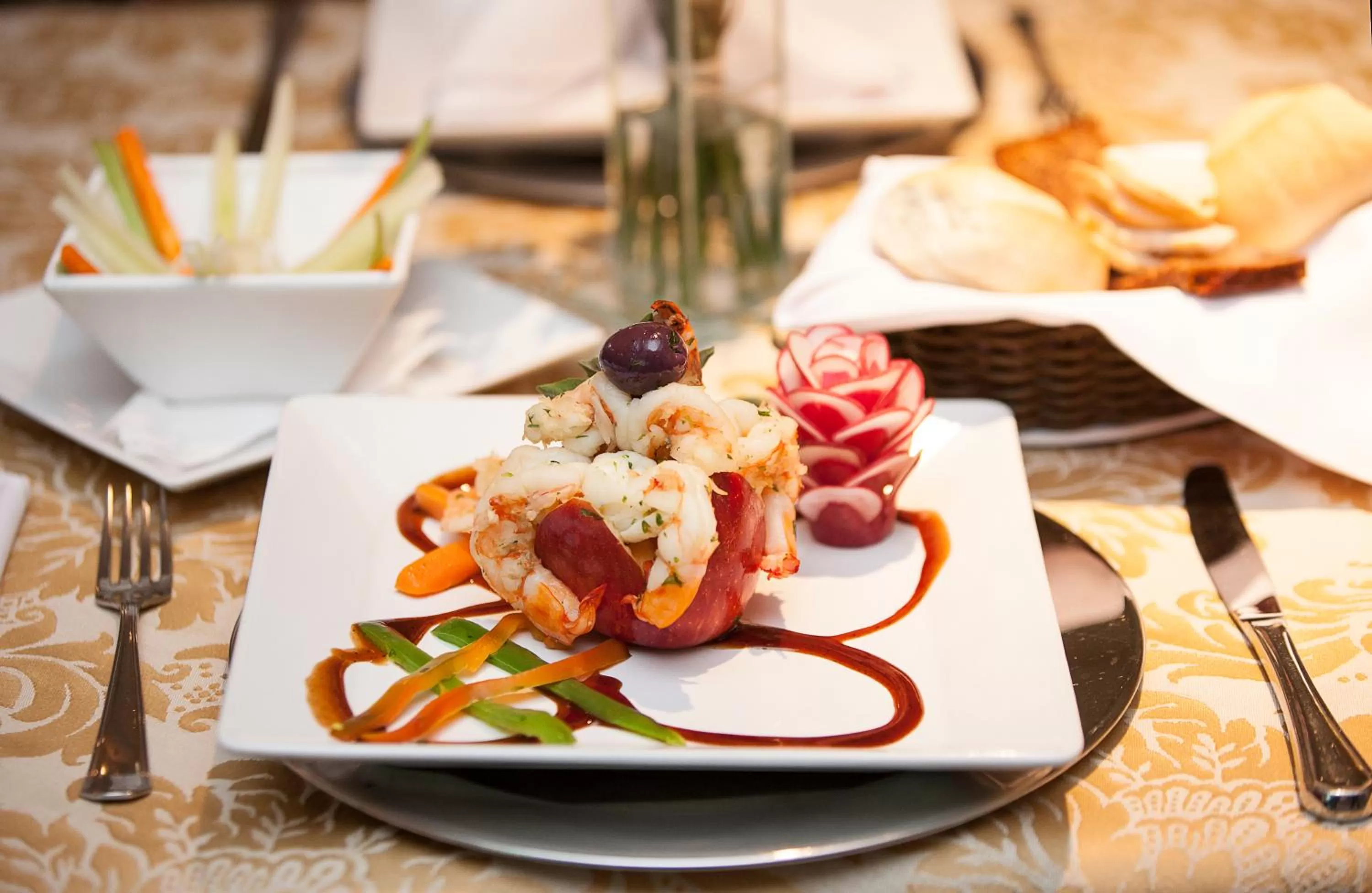 Food close-up in Summit Hotel Monaco