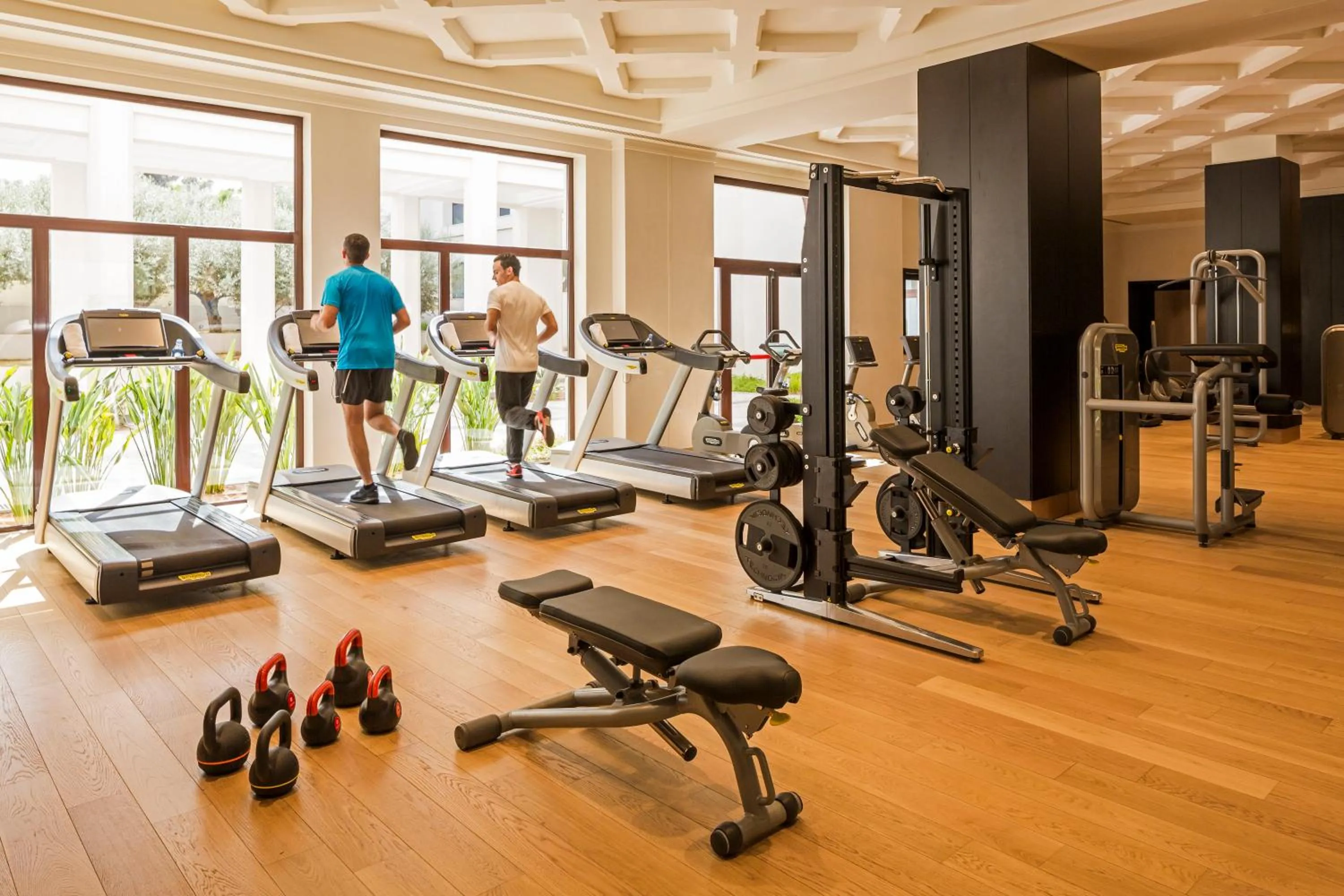 Fitness centre/facilities in Four Seasons Hotel Tunis