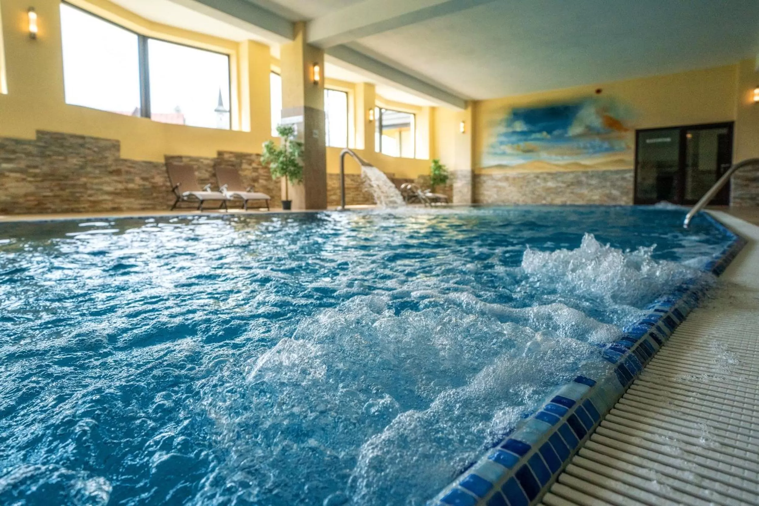 Swimming pool in Hotel Tatra
