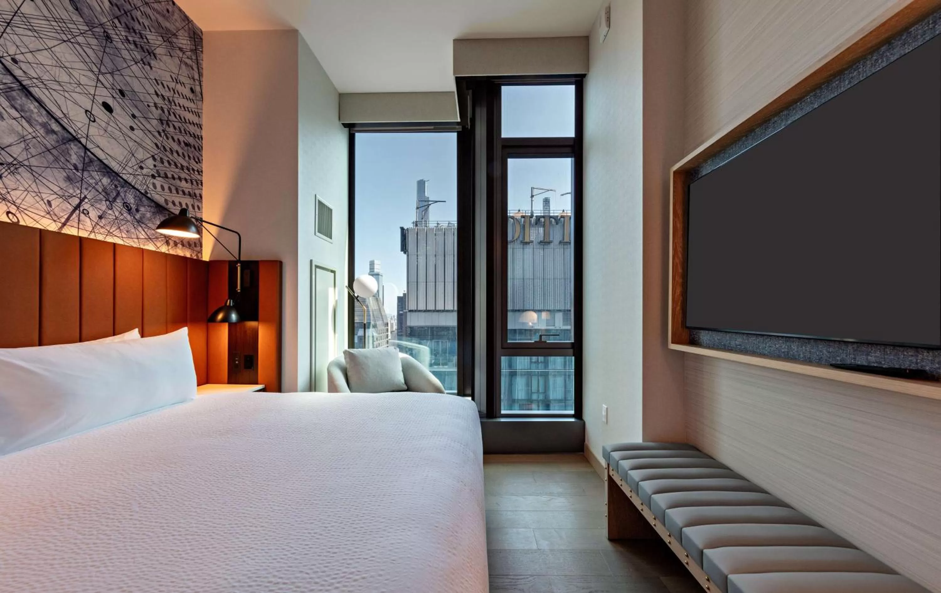 Bed in Tempo By Hilton New York Times Square