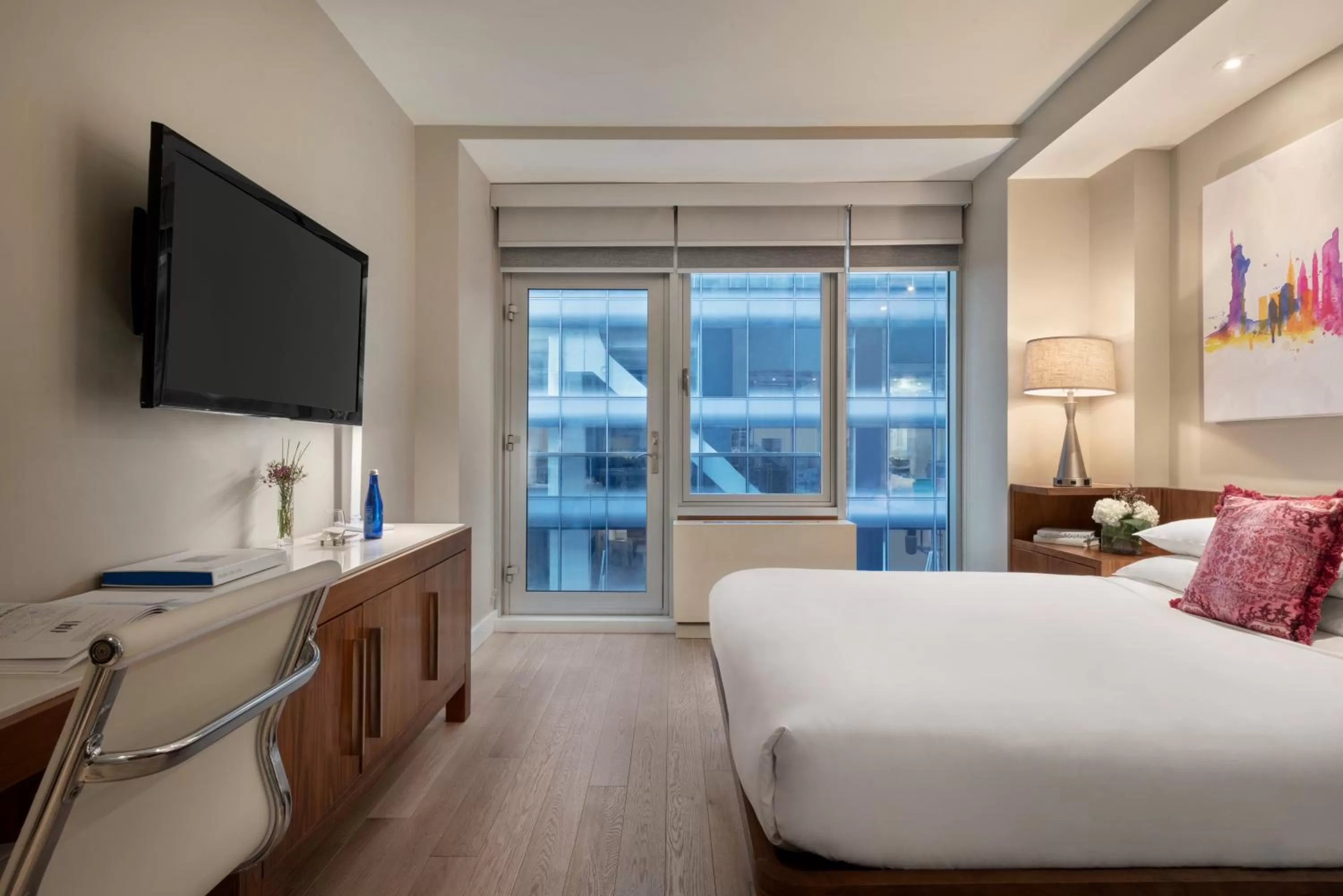 Bed in The Gotham Hotel