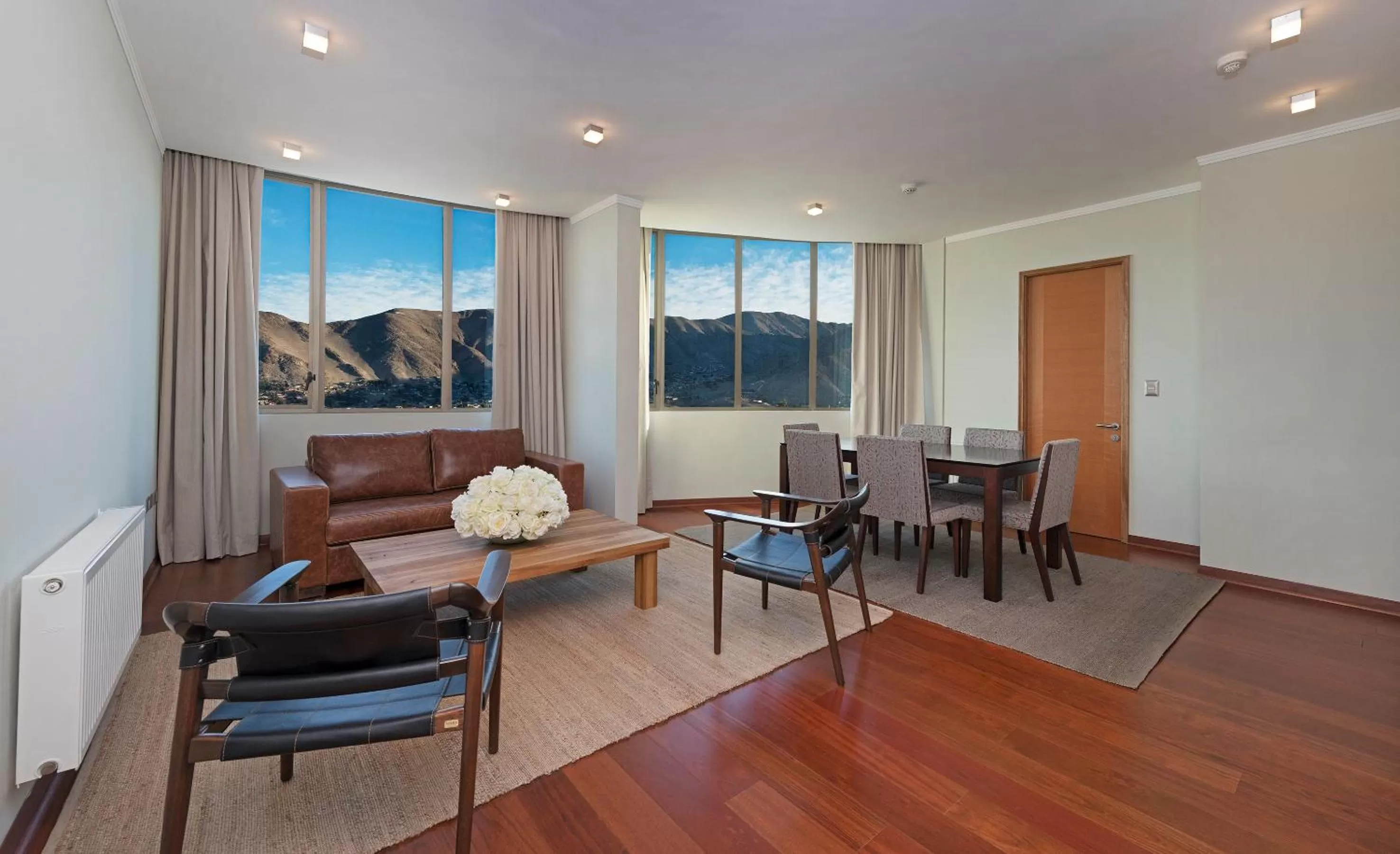 Living room in Hotel Atacama Suites