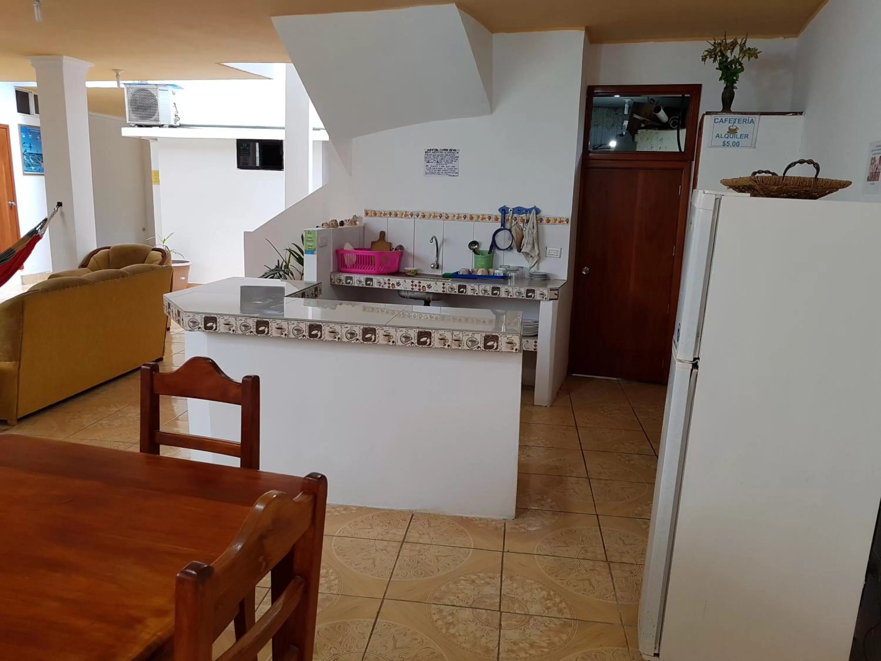 Kitchen or kitchenette, Kitchen/Kitchenette in Hostal Cerro Azul
