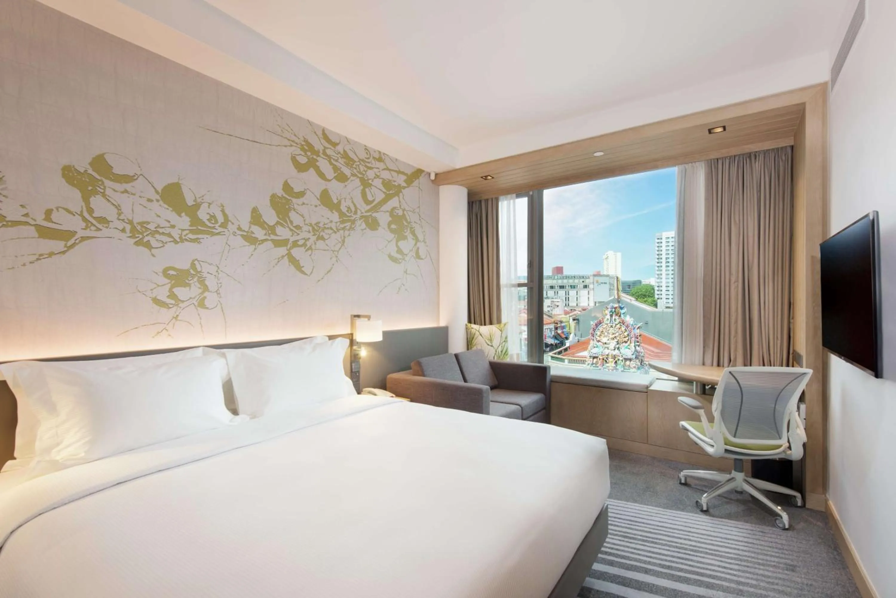 Bedroom, Bed in Hilton Garden Inn Singapore Serangoon