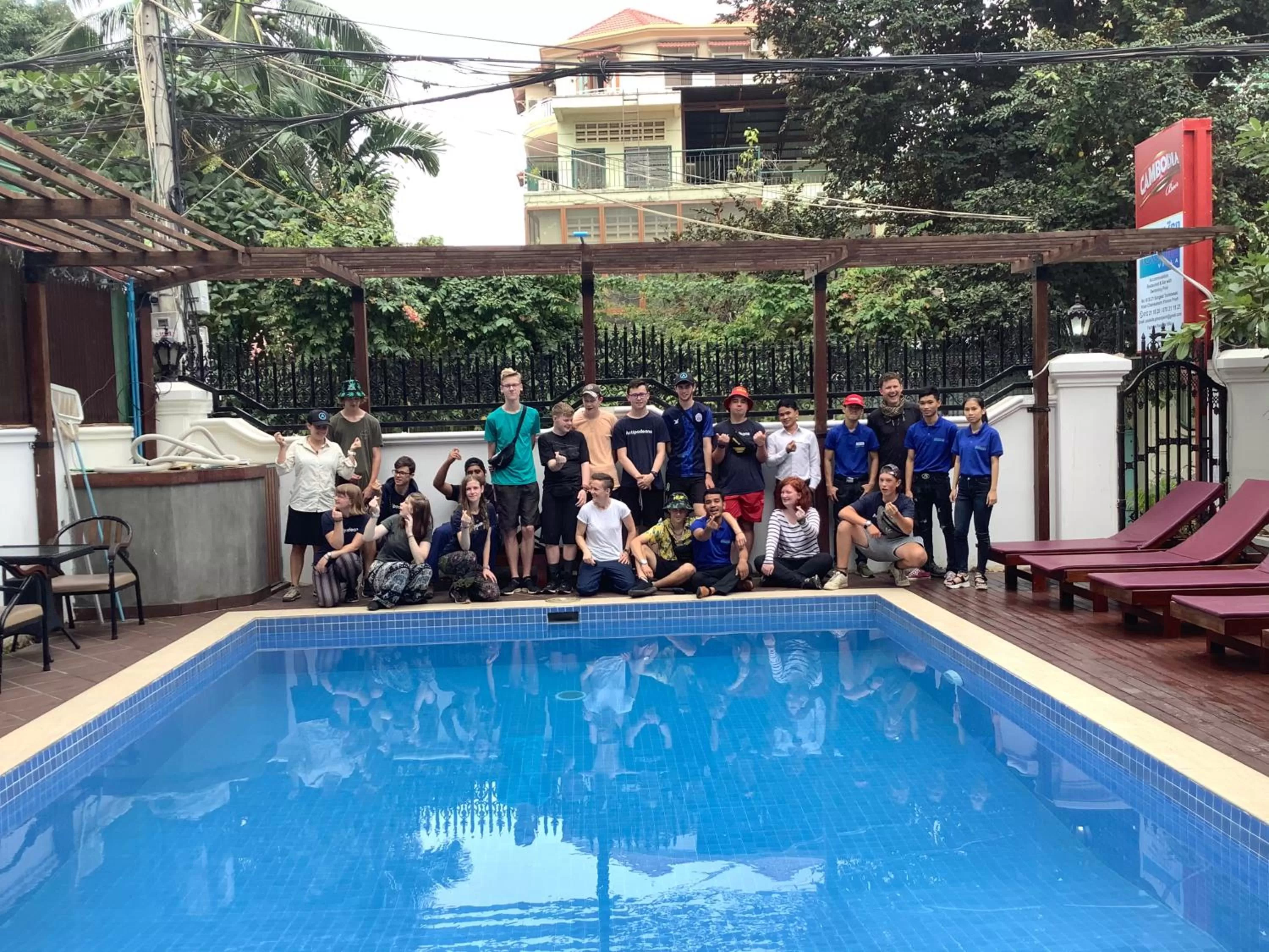 Swimming pool in Poolside Villa