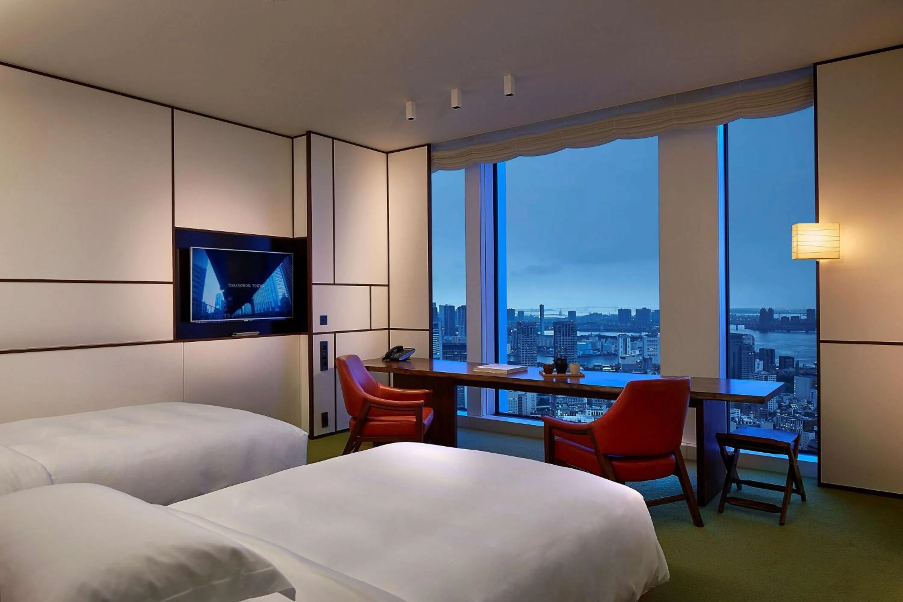 Bedroom, Bed in Andaz Tokyo - A Concept by Hyatt