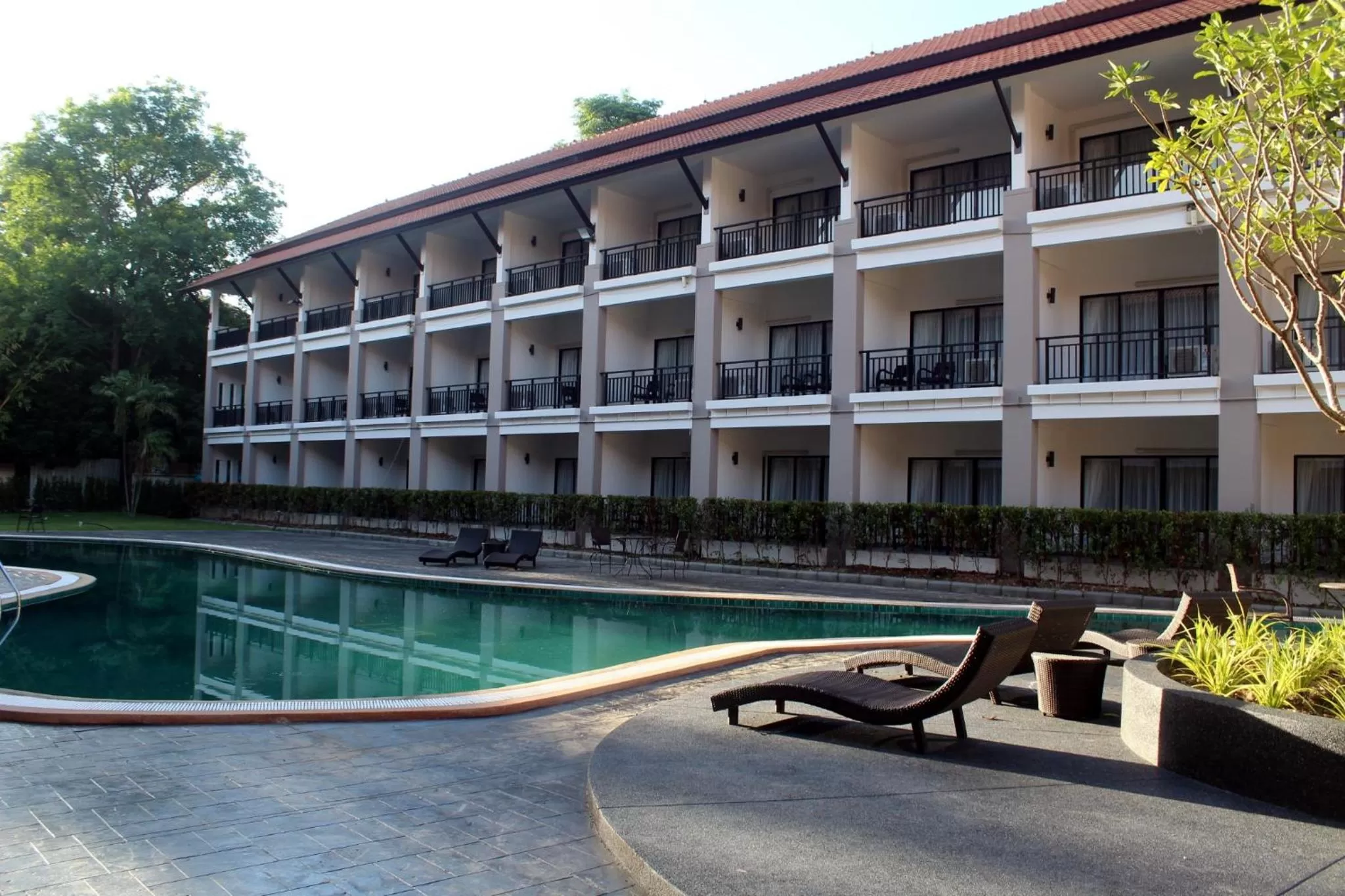 Swimming pool in Green Lake Resort - SHA Extra Plus Certified