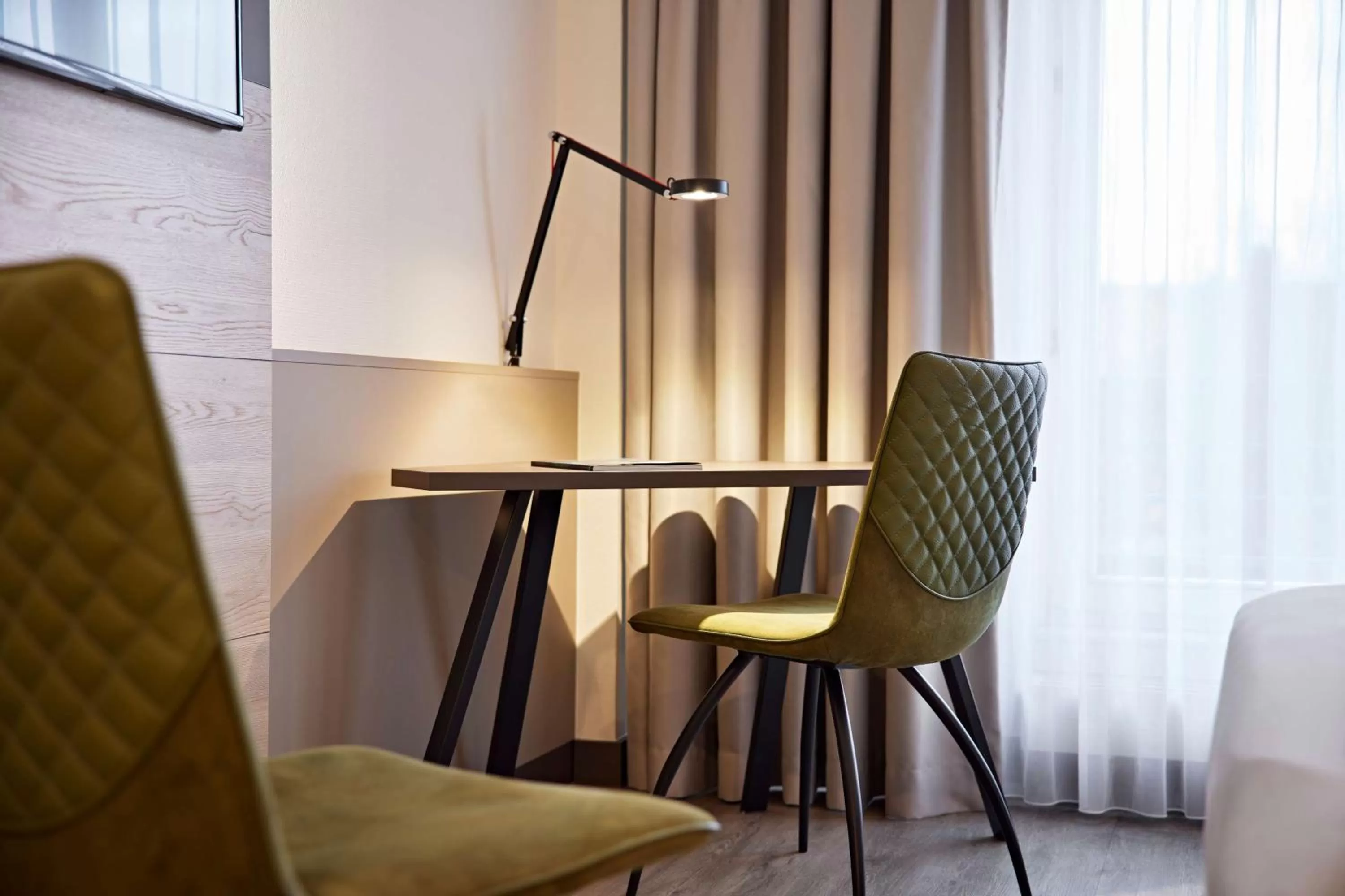 Bedroom in Lindner Hotel Dusseldorf Airport, part of JdV by Hyatt