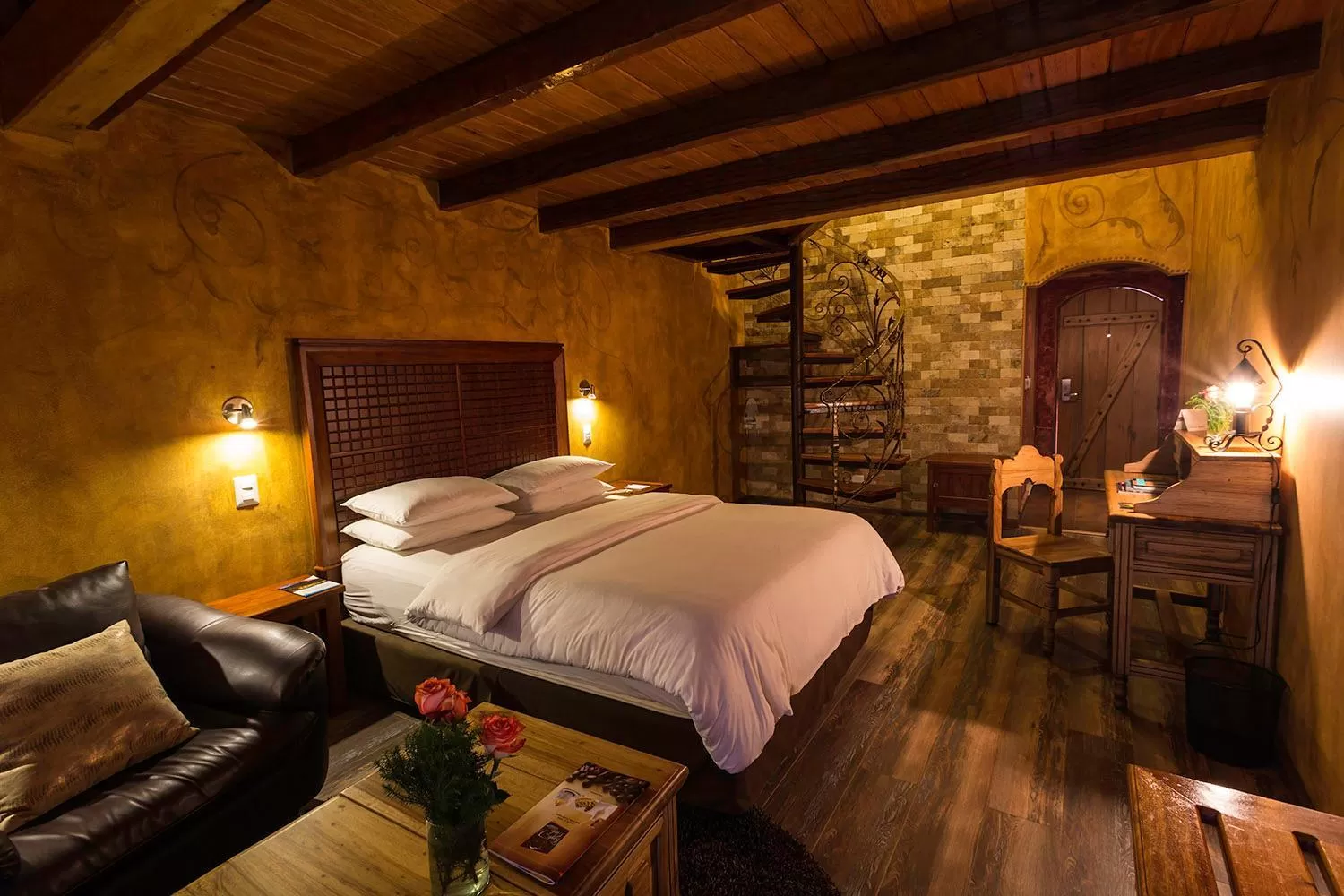 Bed in Luna Volcán, Adventure SPA