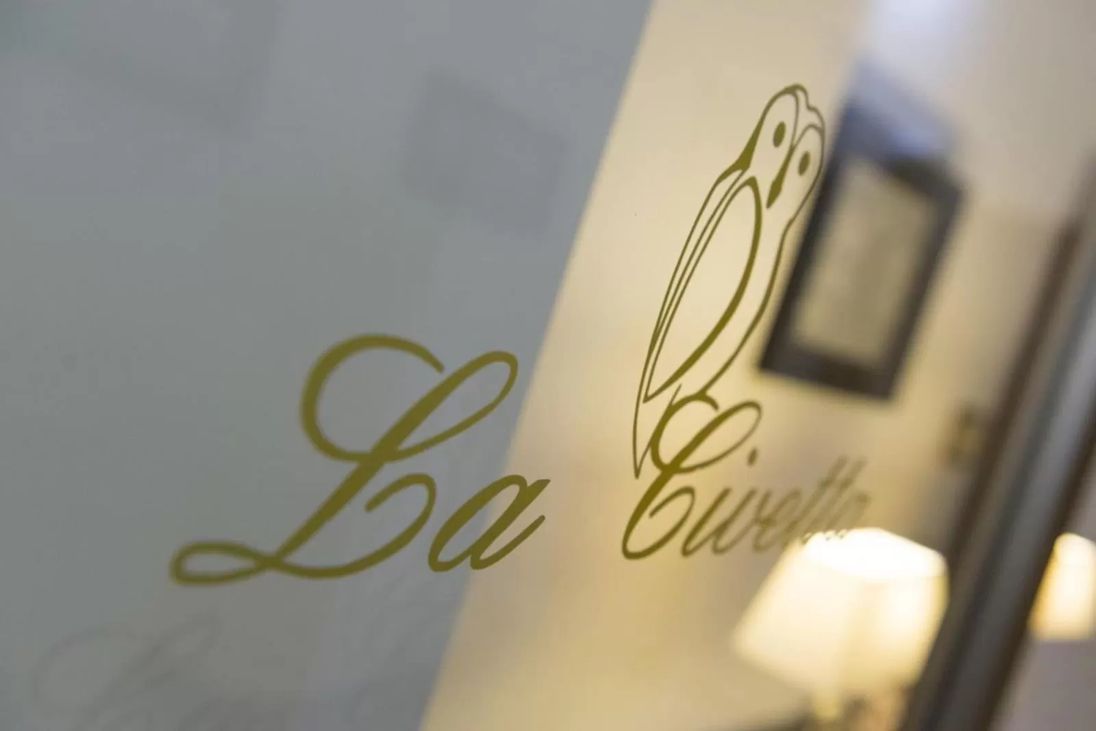 Property logo or sign in La Civetta