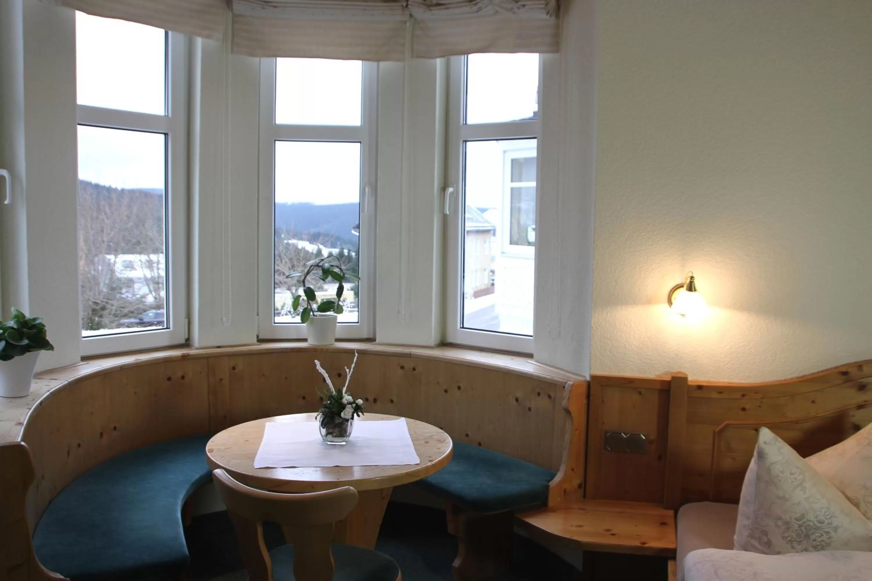 Seating area in Vergissmeinnicht