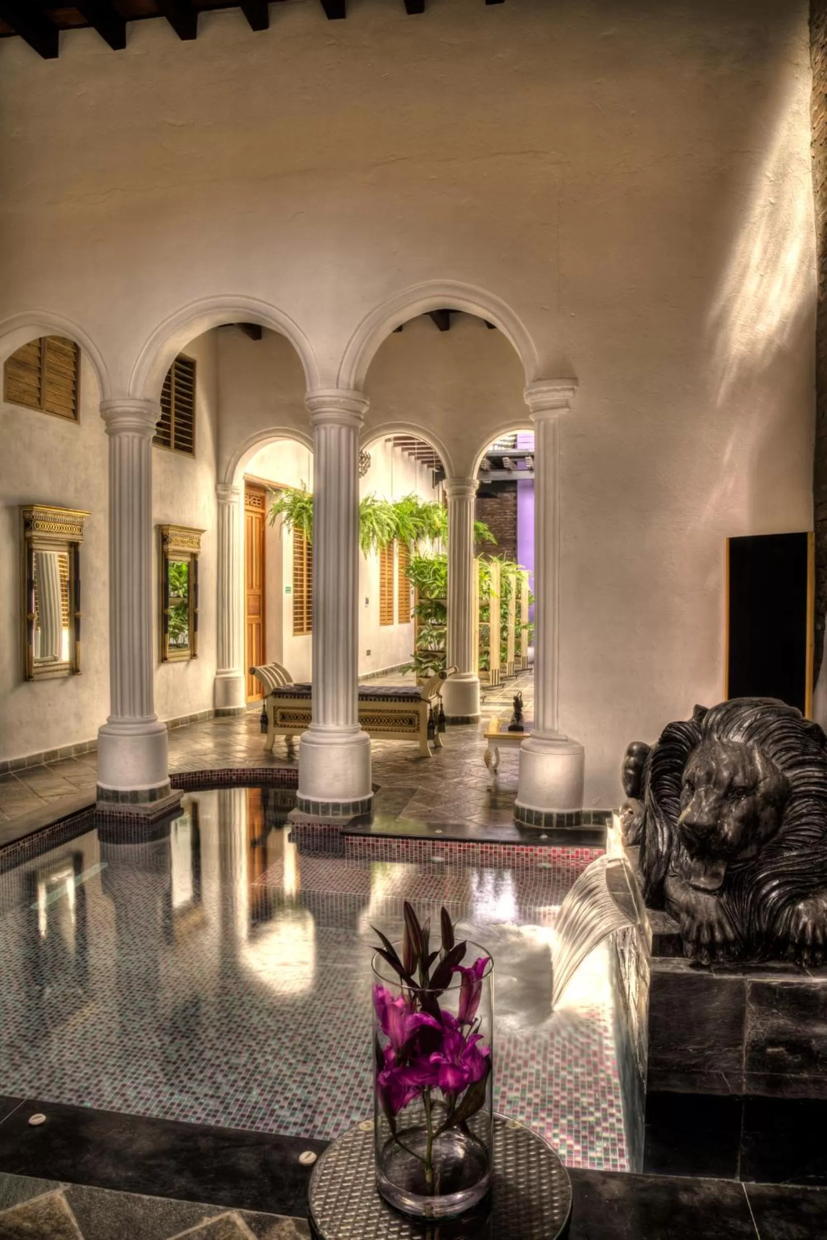 Decorative detail in Casa de Leda, a Kali Hotel