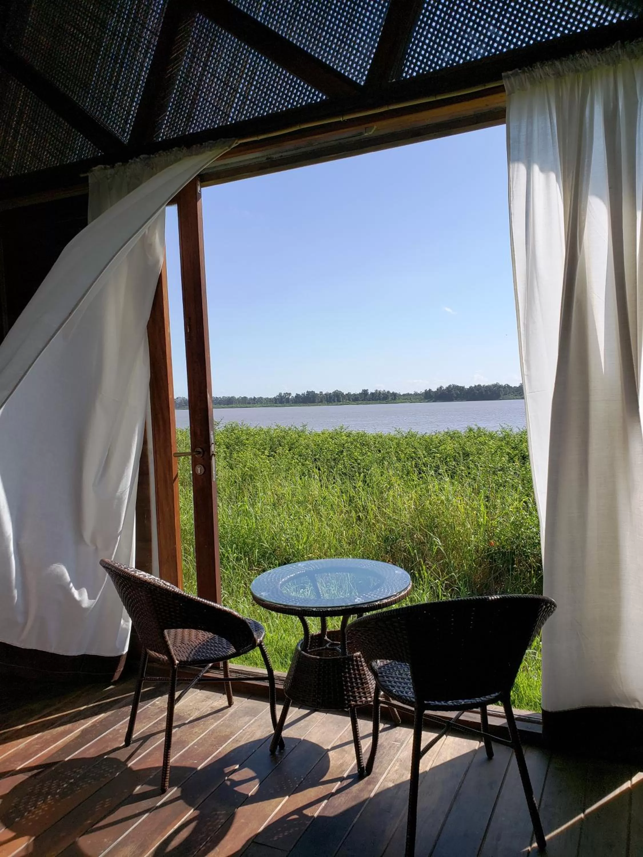 Balcony/Terrace in Houttuyn Wellness River Resort