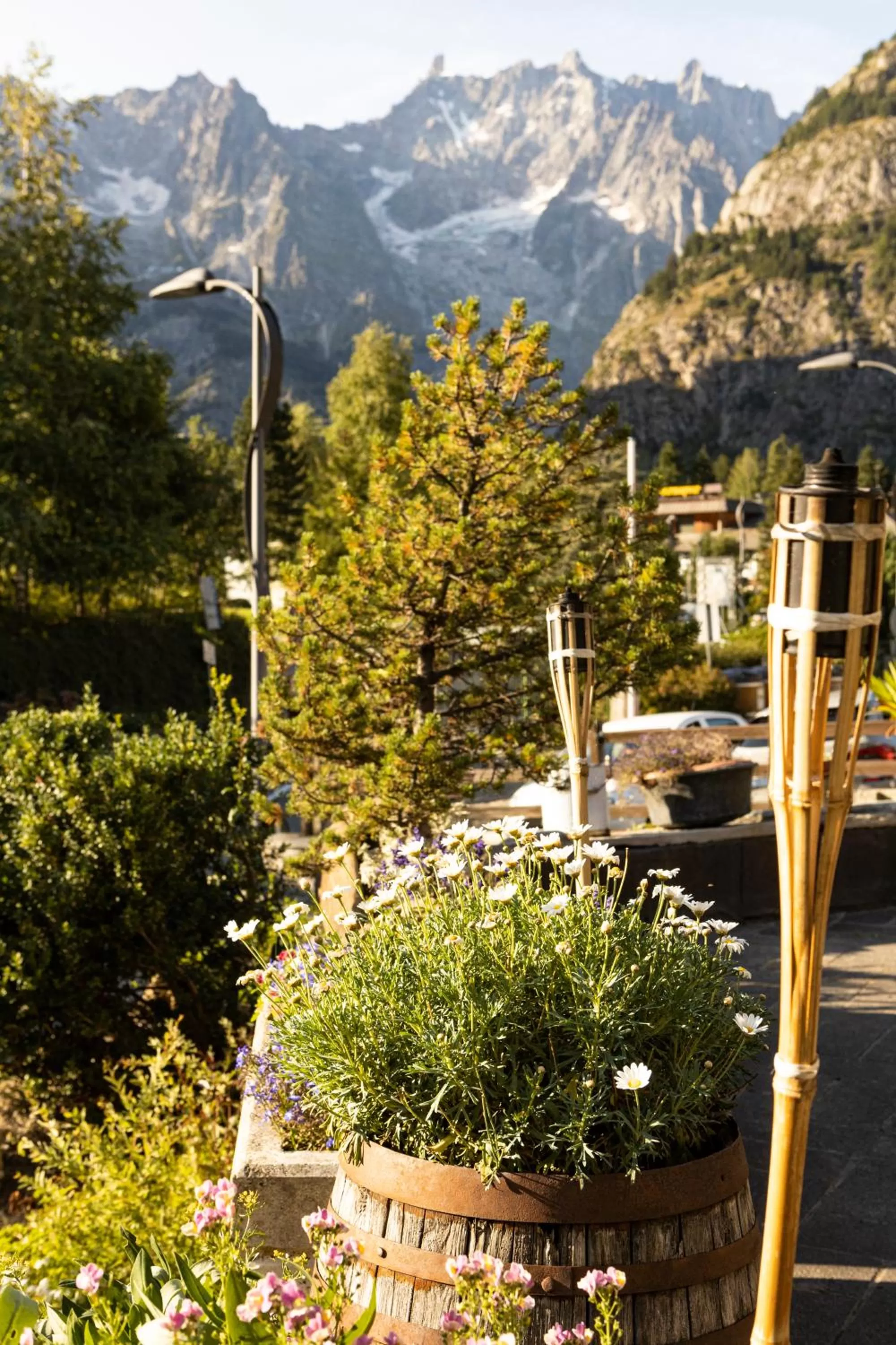 Mountain view in Hotel Walser Courmayeur