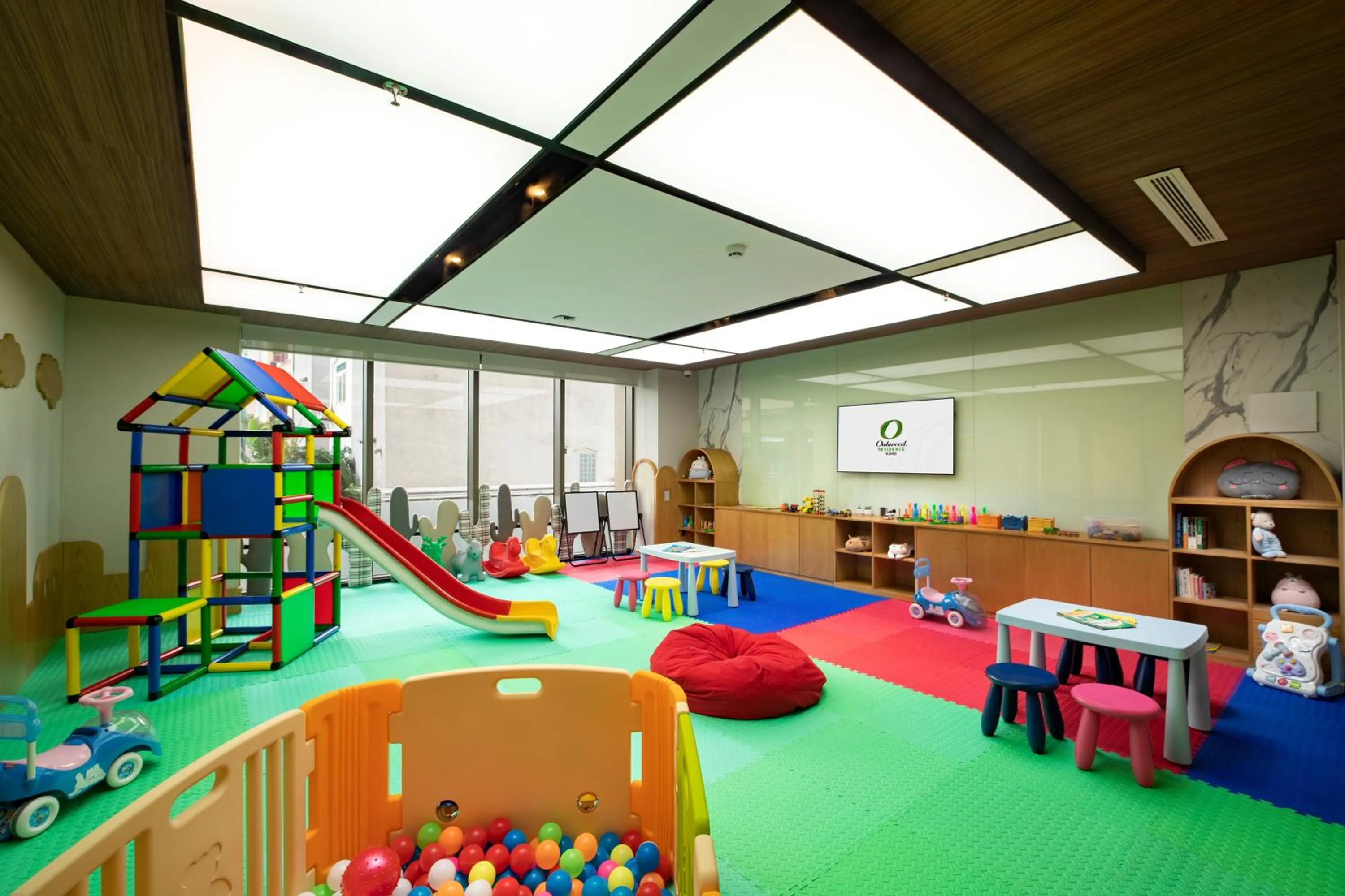 Kids's club in Oakwood Residence Hanoi