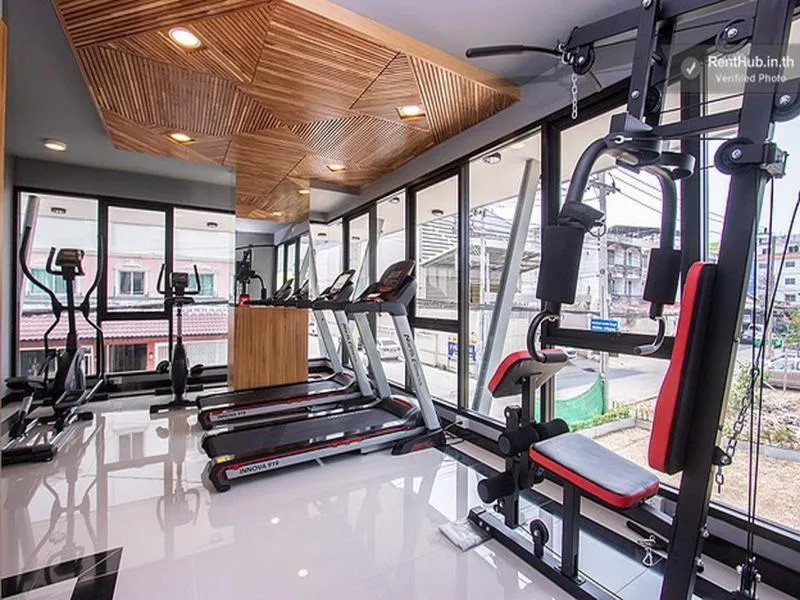 Fitness centre/facilities in The Diamond 789 Minburi