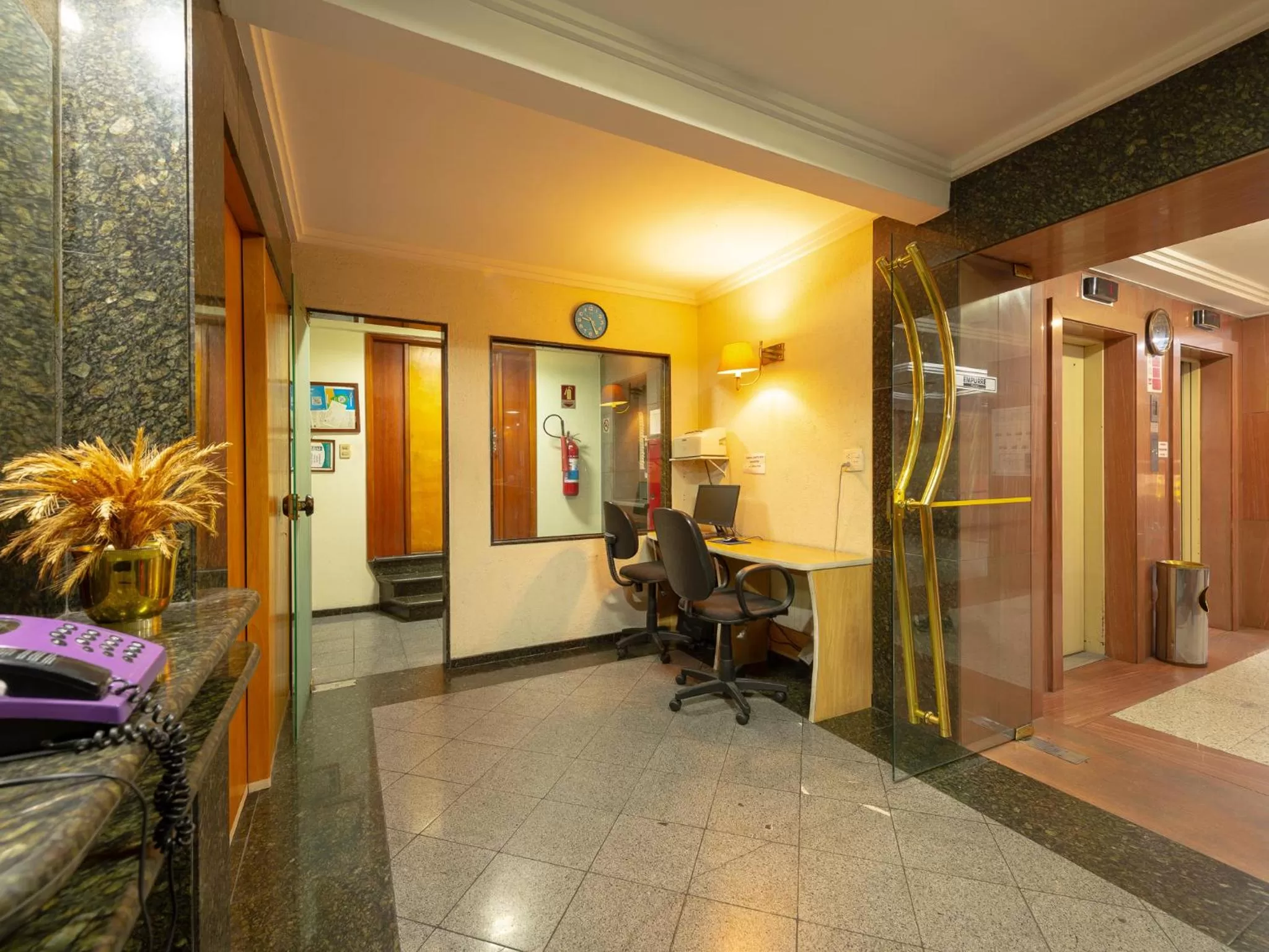 Lobby or reception in Real Castilha Hotel
