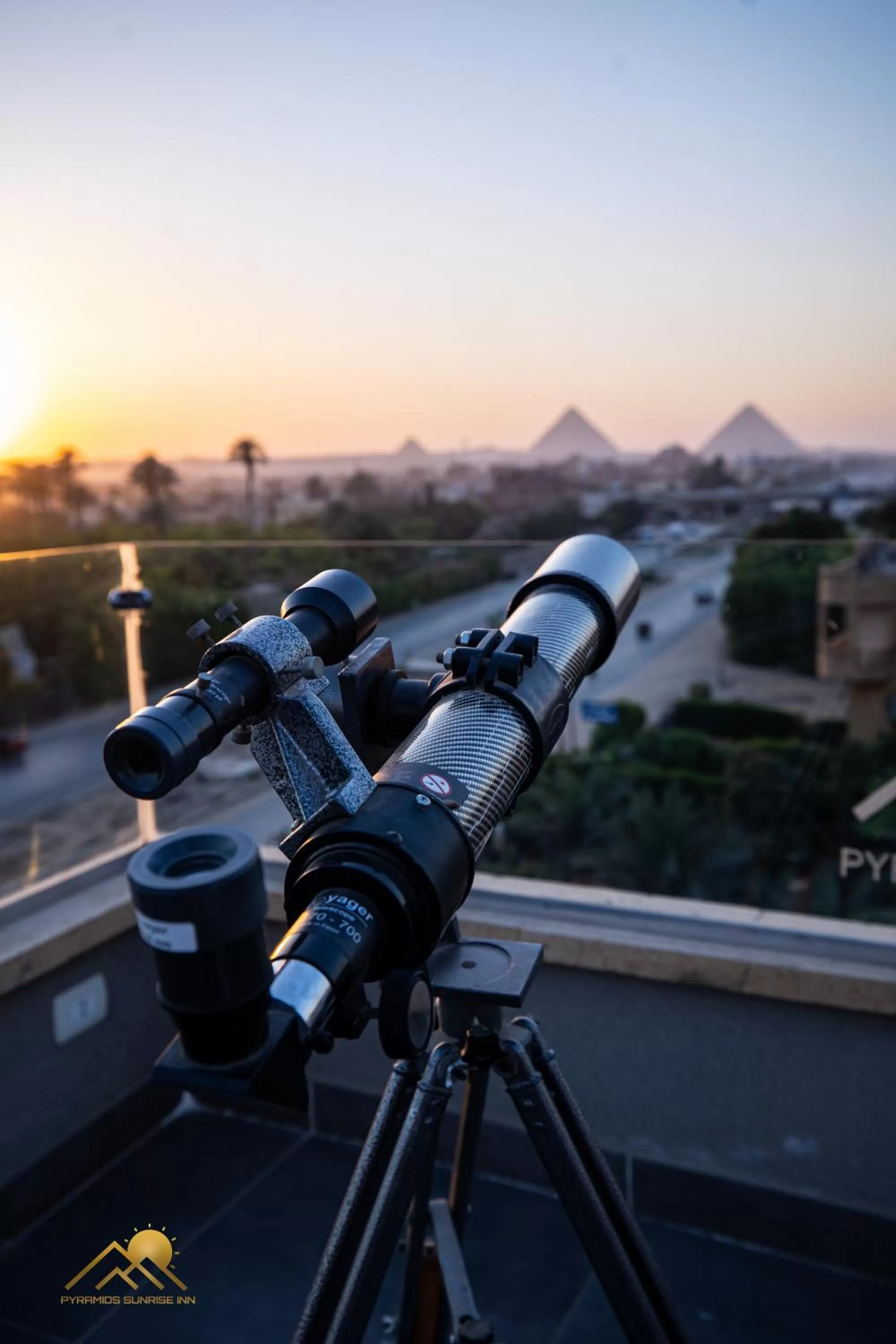 Day in Pyramids sunrise inn