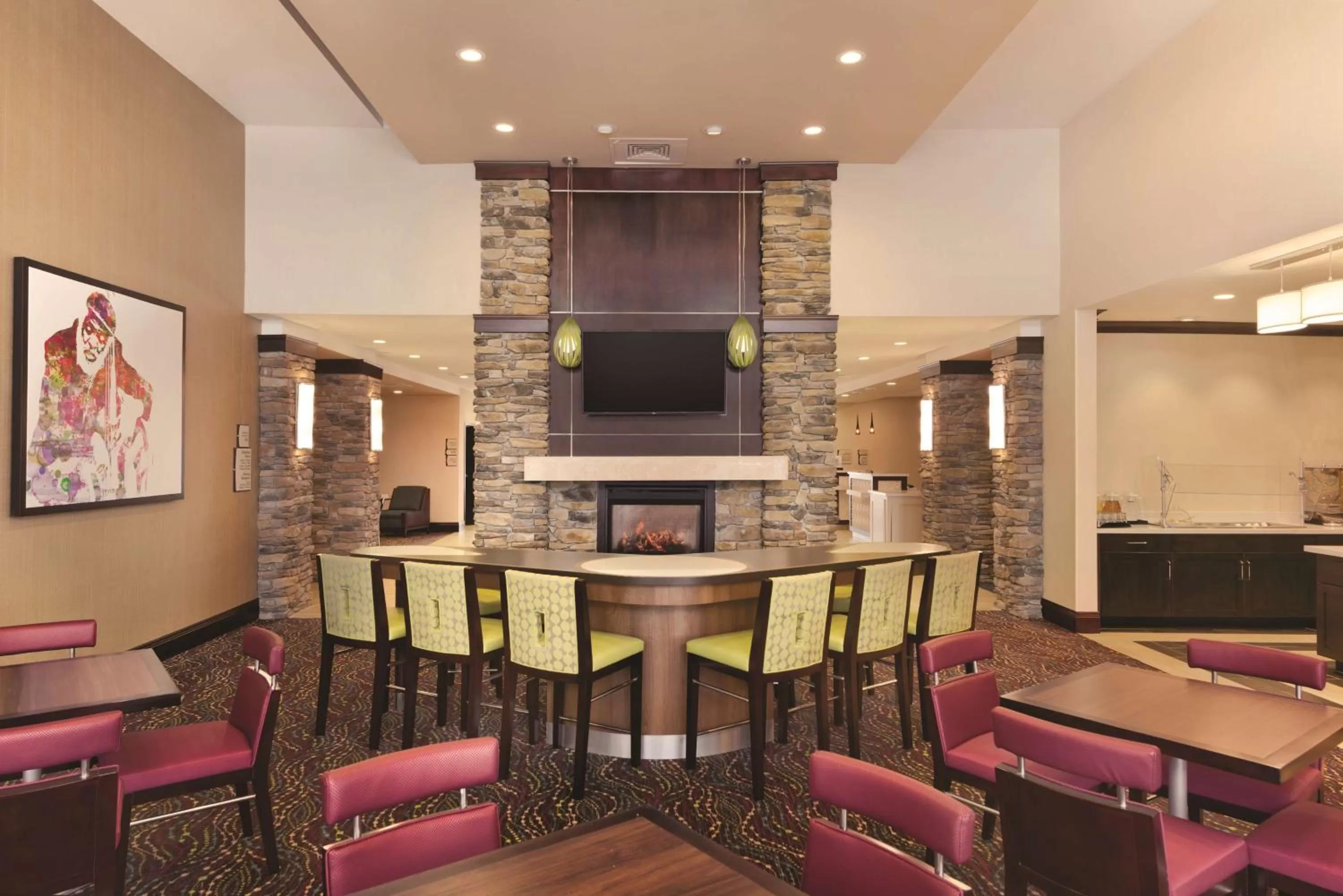 Lobby or reception in Homewood Suites Mobile