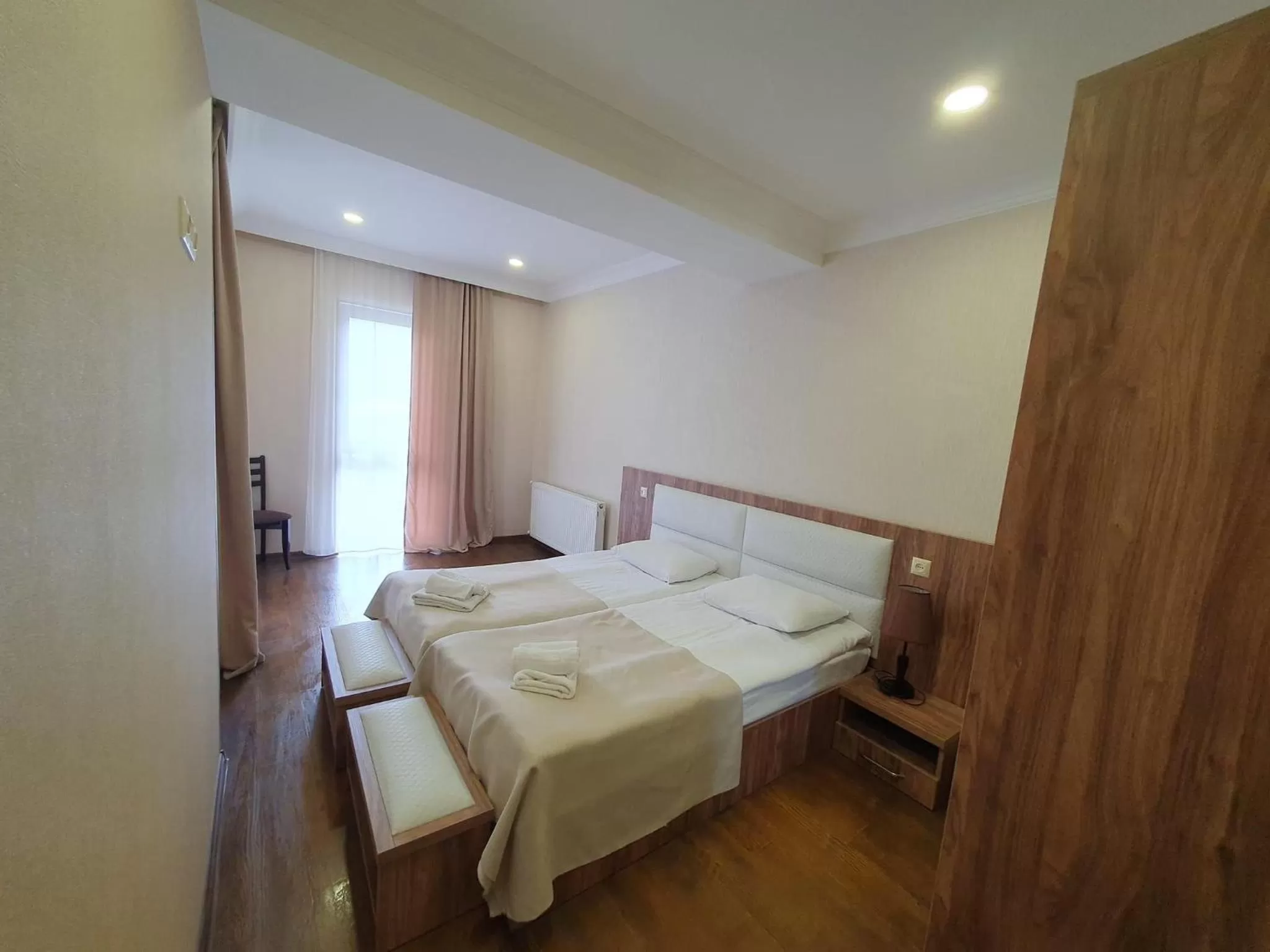 Bed in Hotel Shgedi Mestia