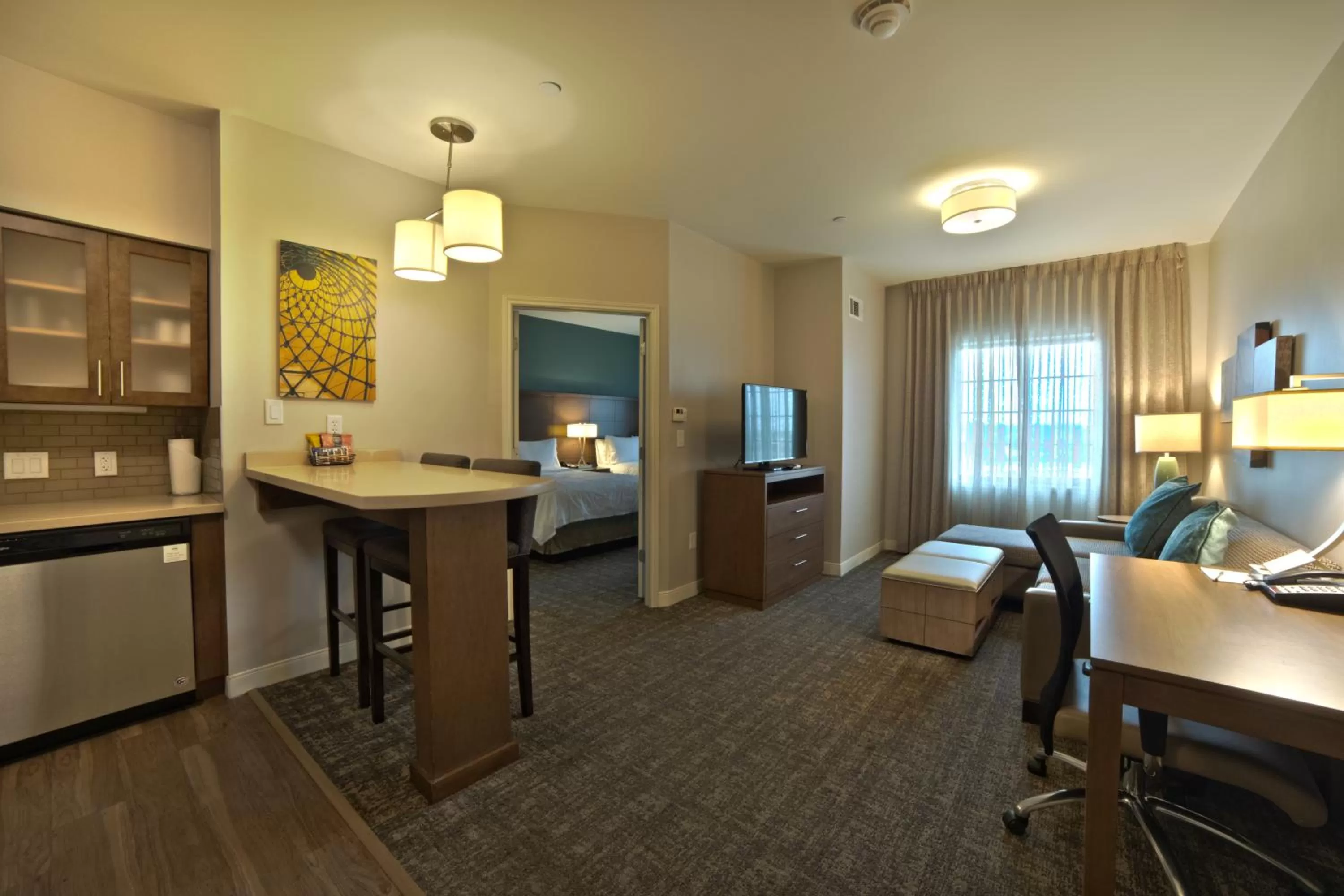 Living room in Staybridge Suites Houston - Humble Beltway 8 E by IHG