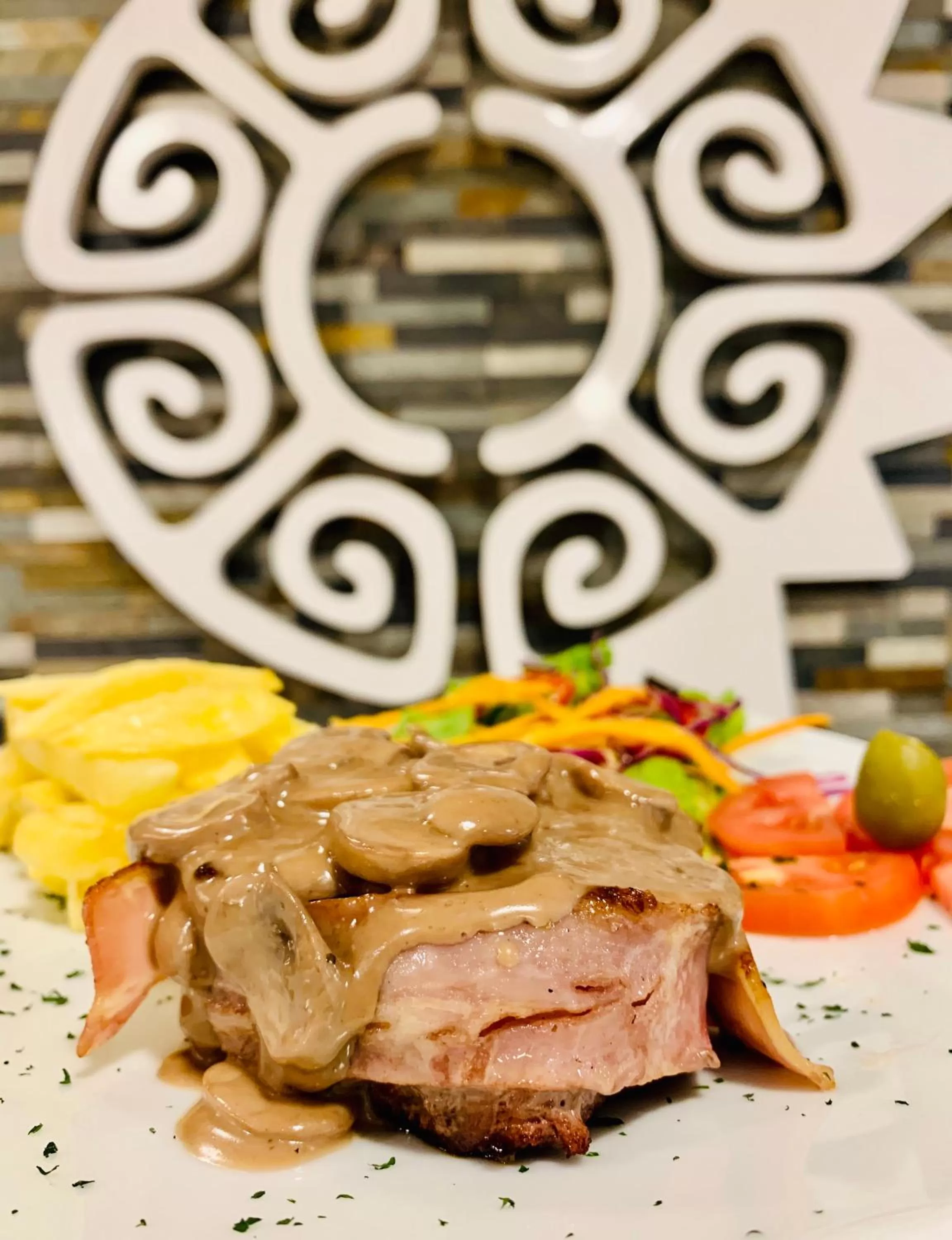 Food in Hotel Endamo