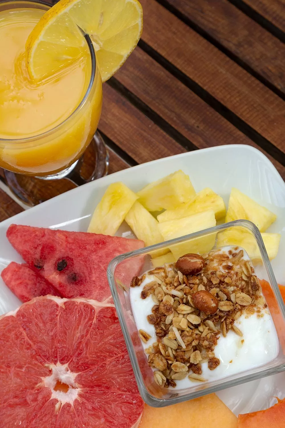 Breakfast in Hotel Amar Inn