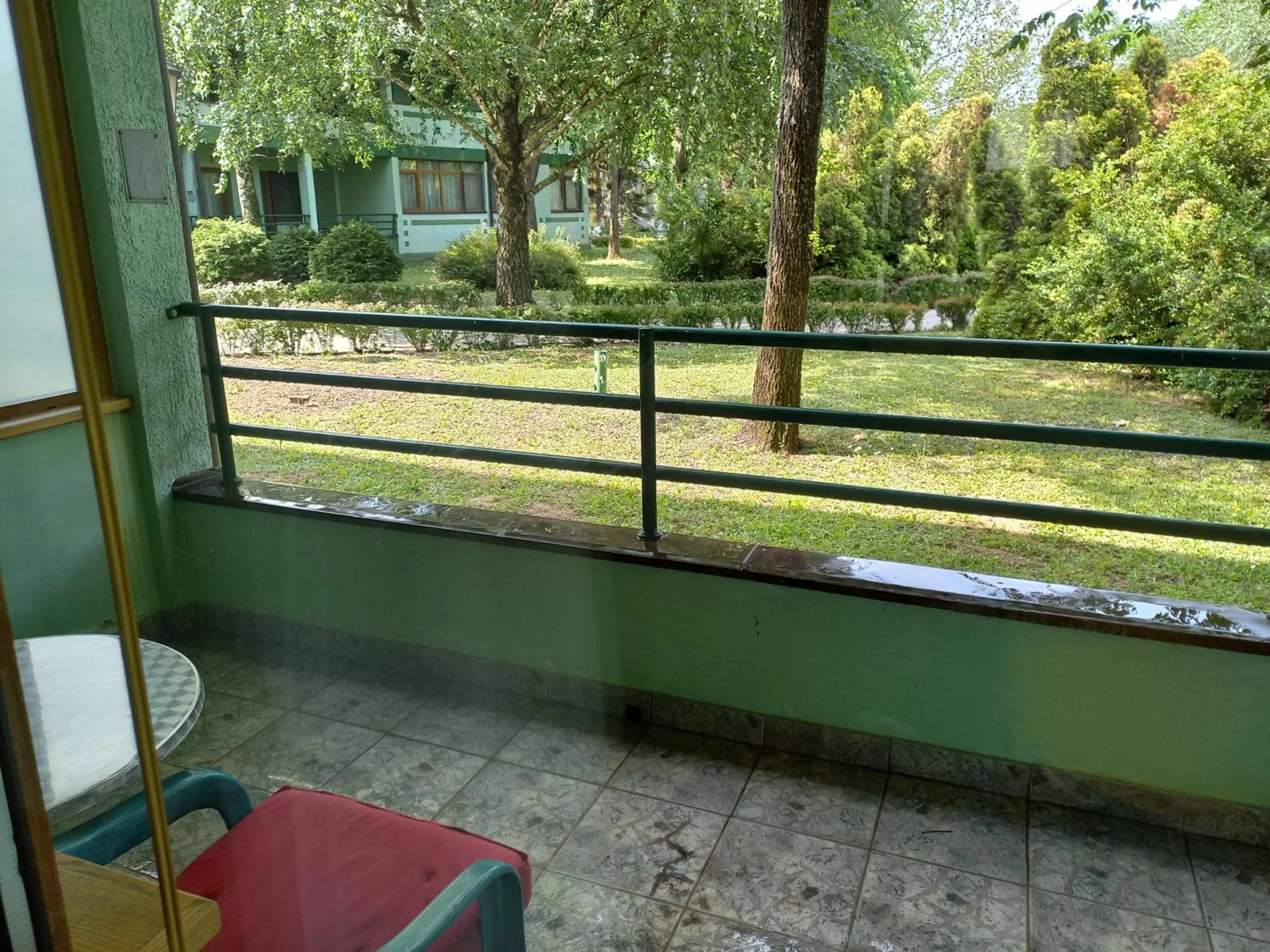 Balcony/Terrace in Garni Hotel Lupus