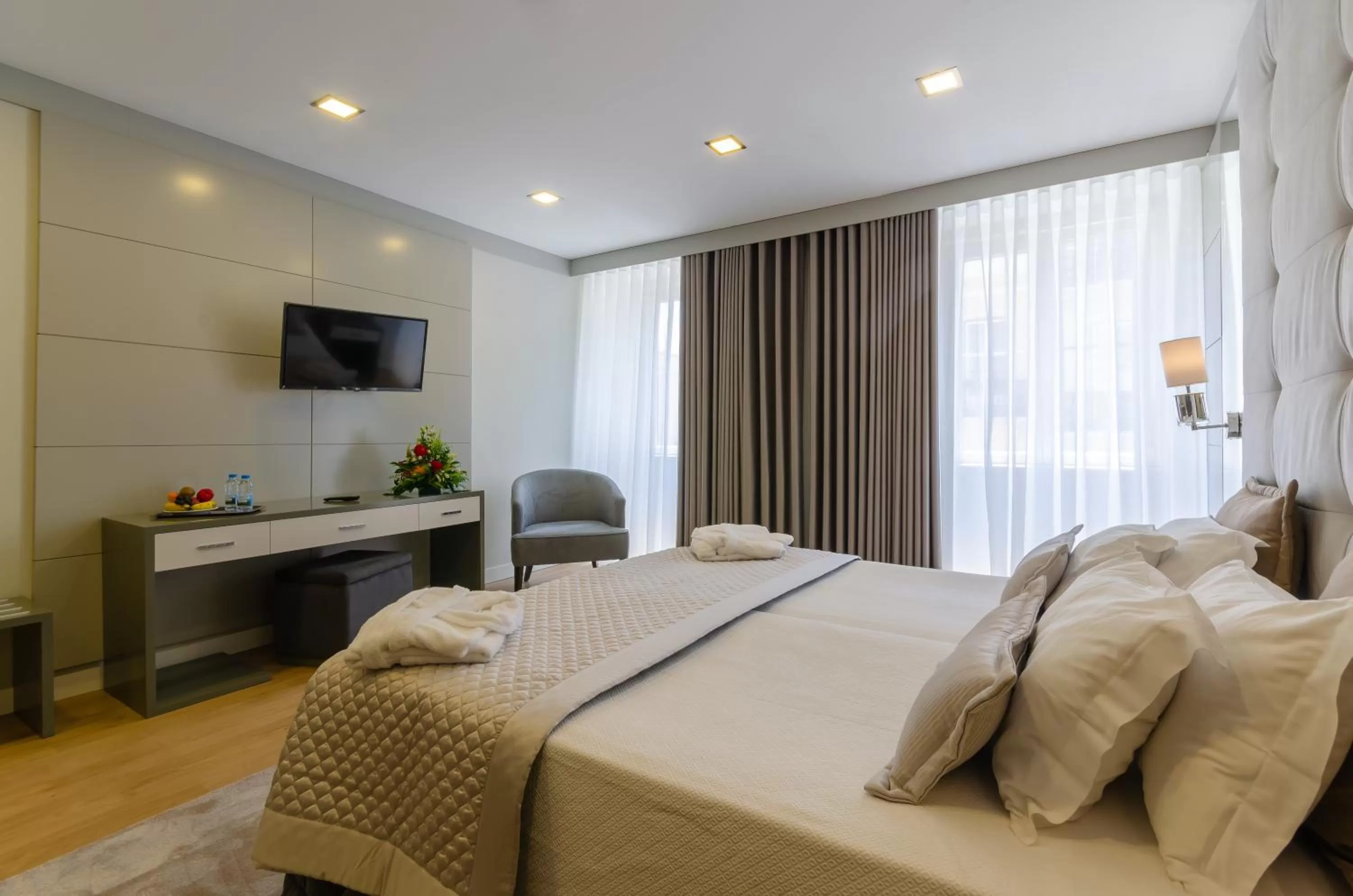 Decorative detail, Bed in Hotel Borges Chiado