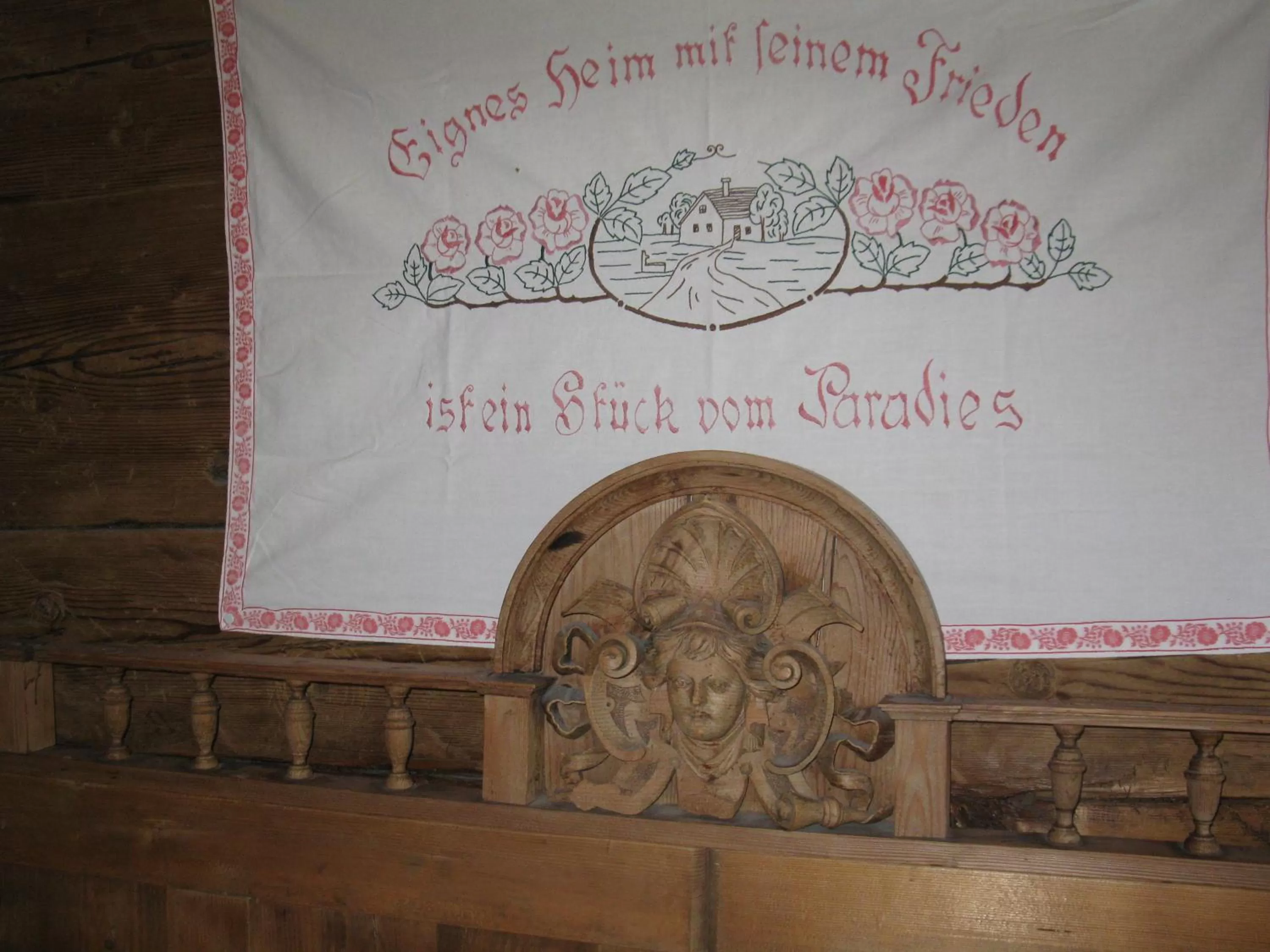 Decorative detail in Malernhof