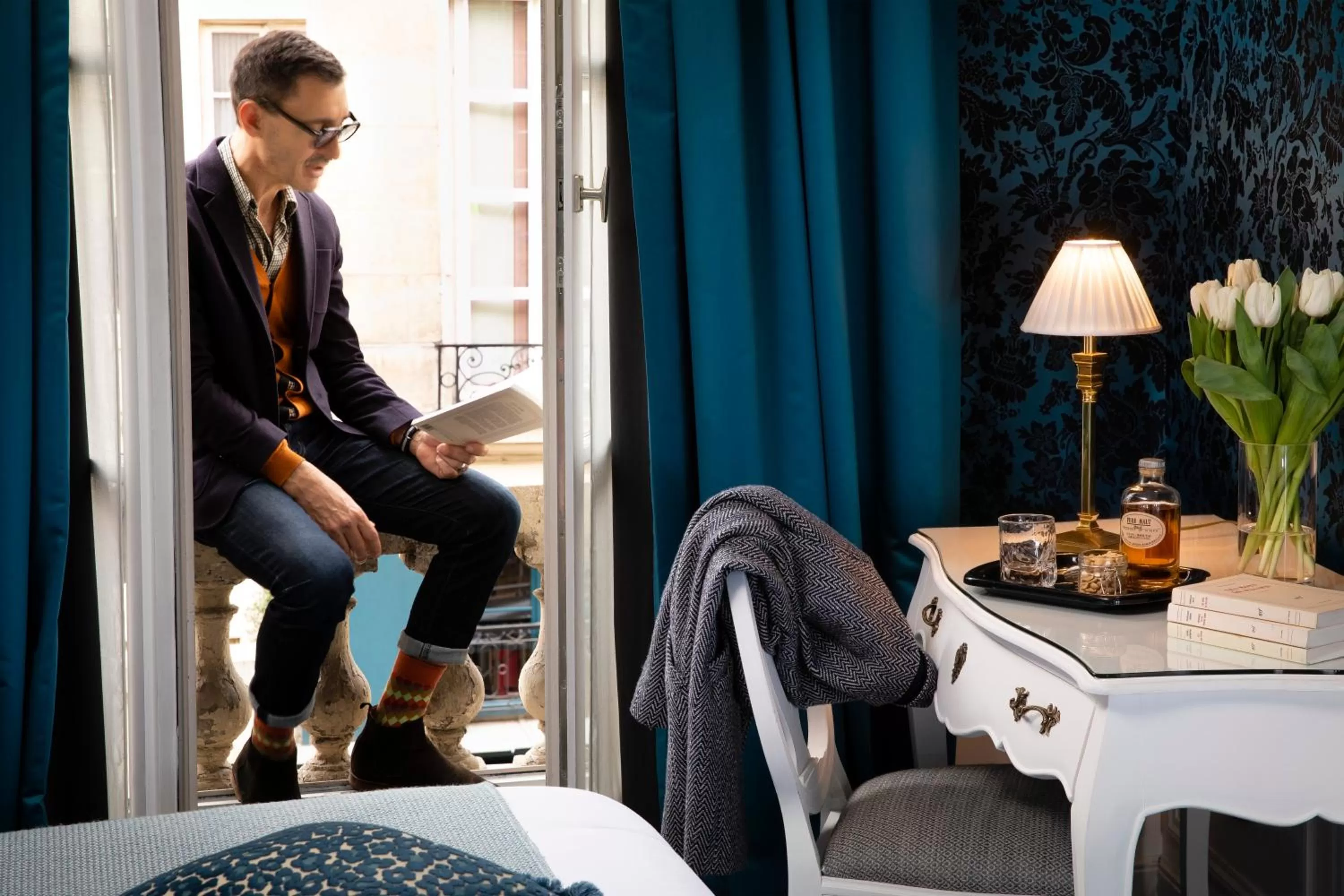 Bedroom in Odeon Hotel