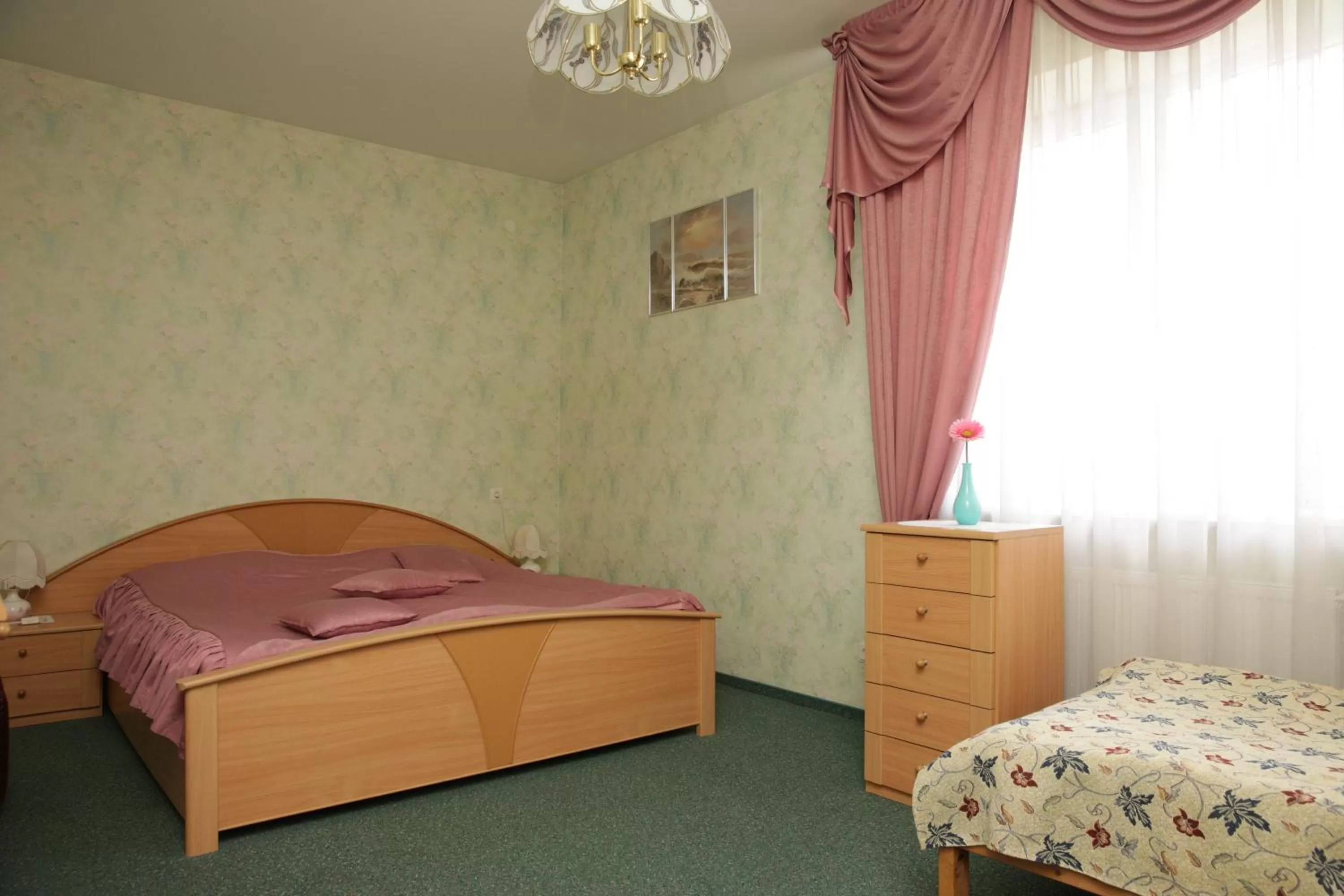 Property building, Bed in Guest House Linas