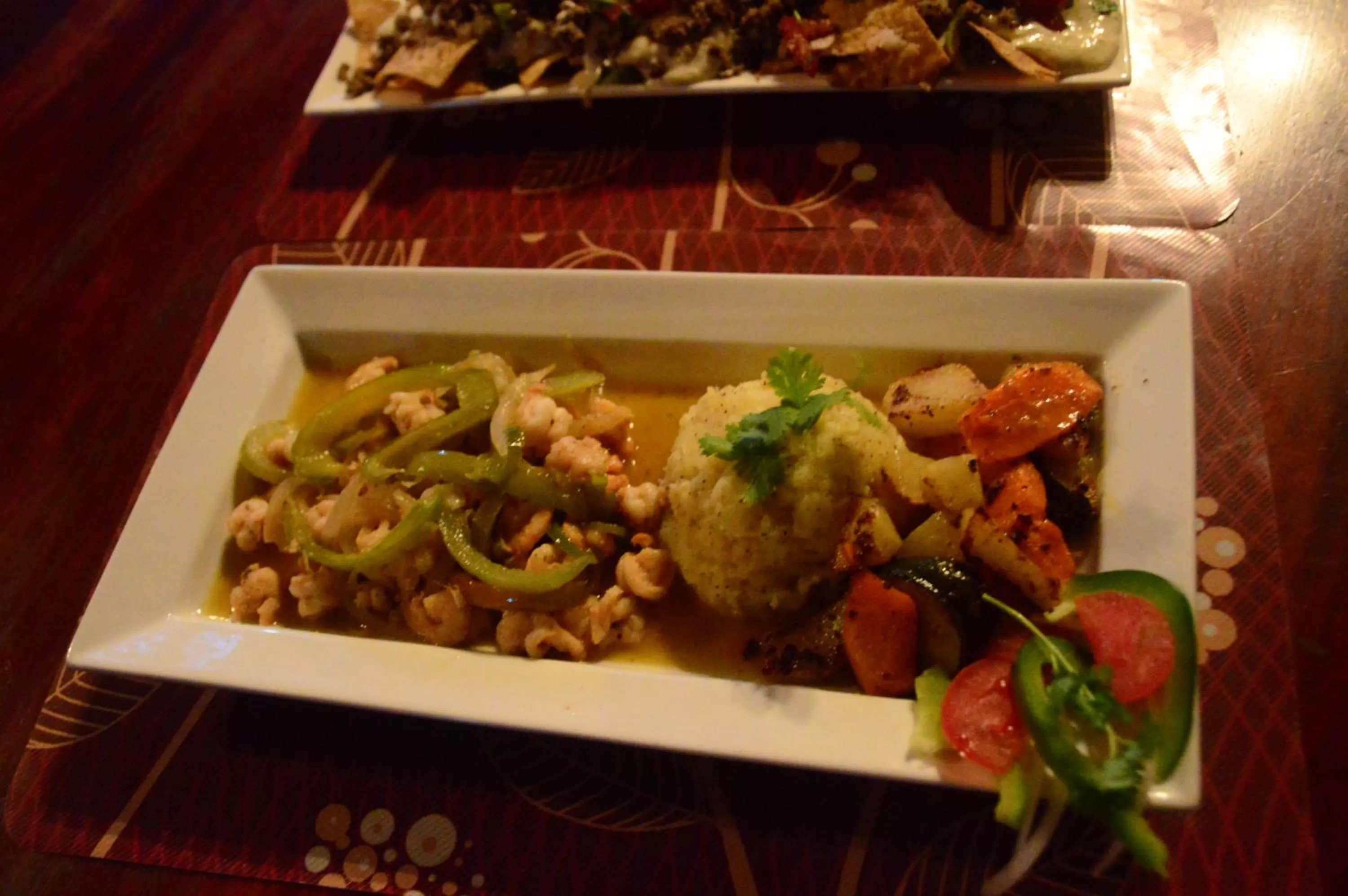 Food close-up in Lamanai Hotel & Marina