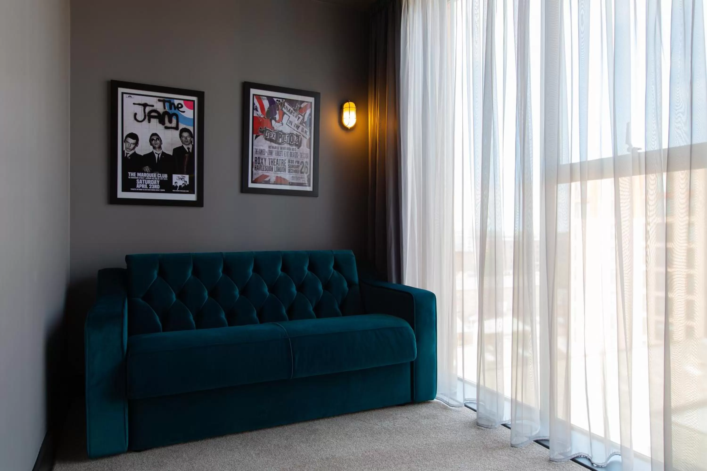 Seating area in The Baltic Hotel