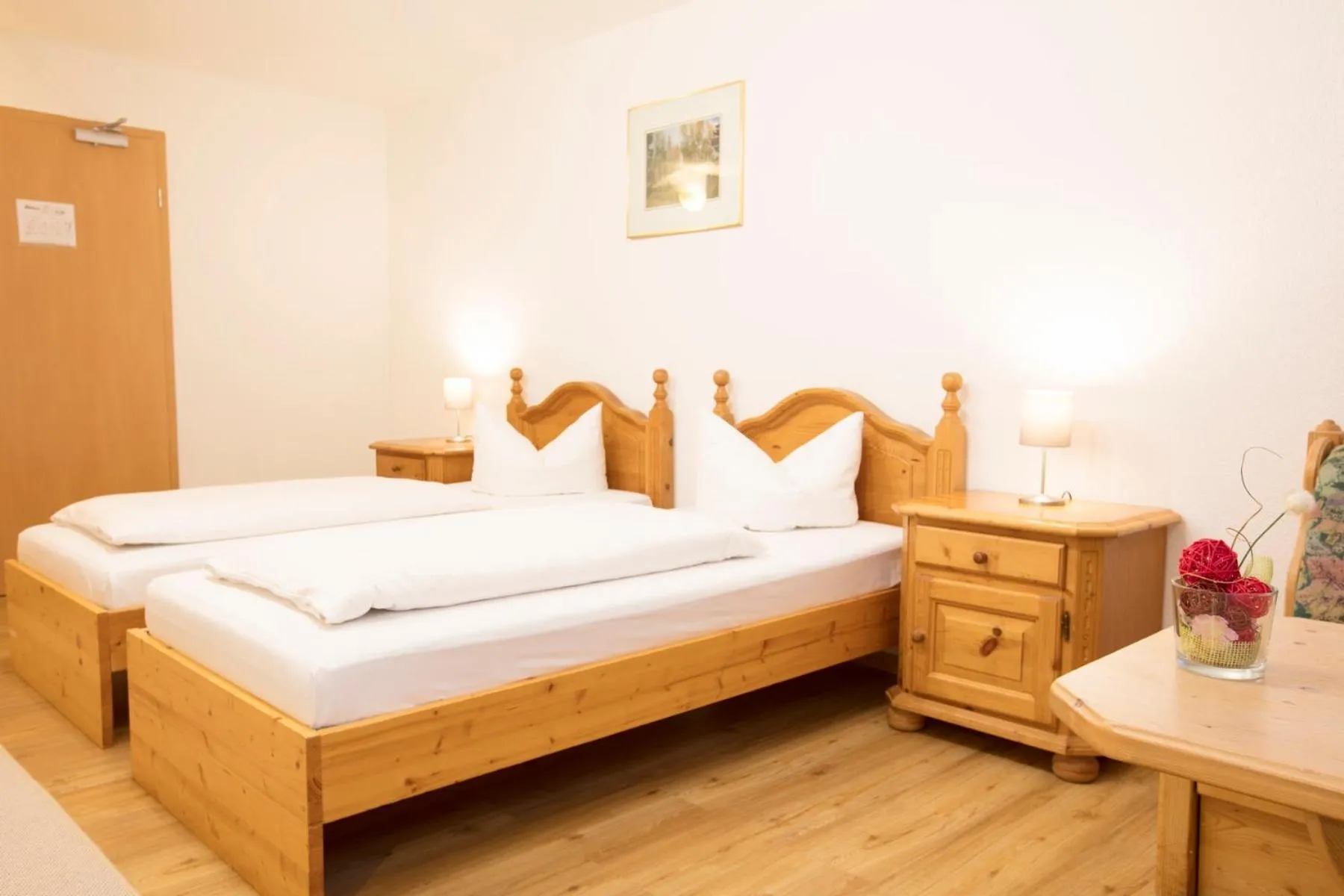 Photo of the whole room, Bed in Akzenthaus Alpenrose Nesselwang