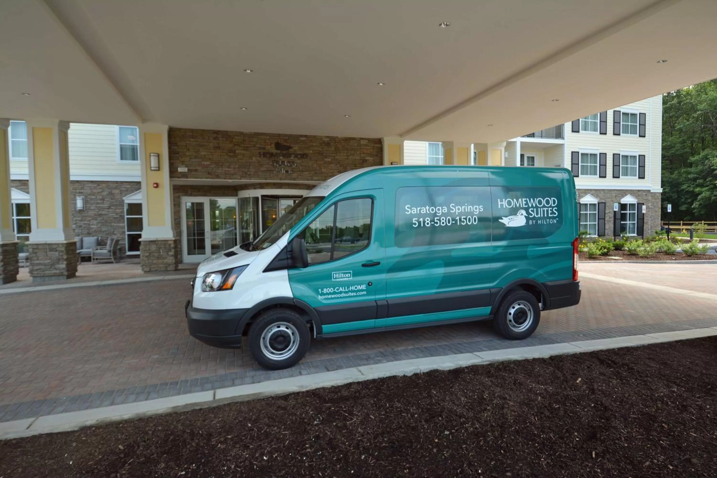 Property building in Homewood Suites By Hilton Saratoga Springs