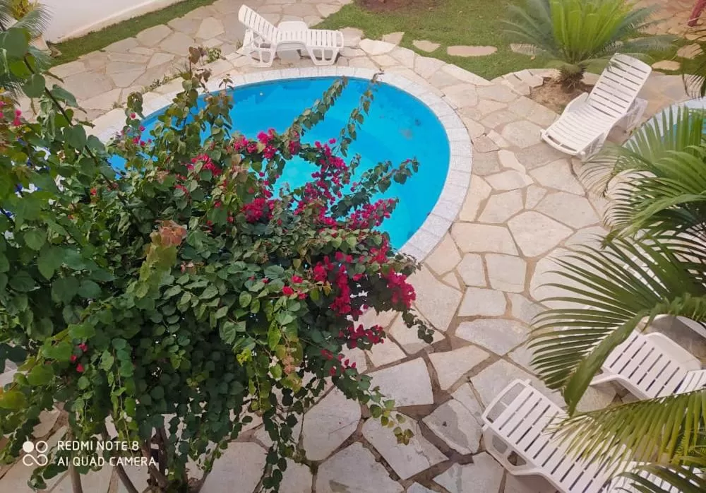 Pool View in Pousada Aquarela Pirenopolis