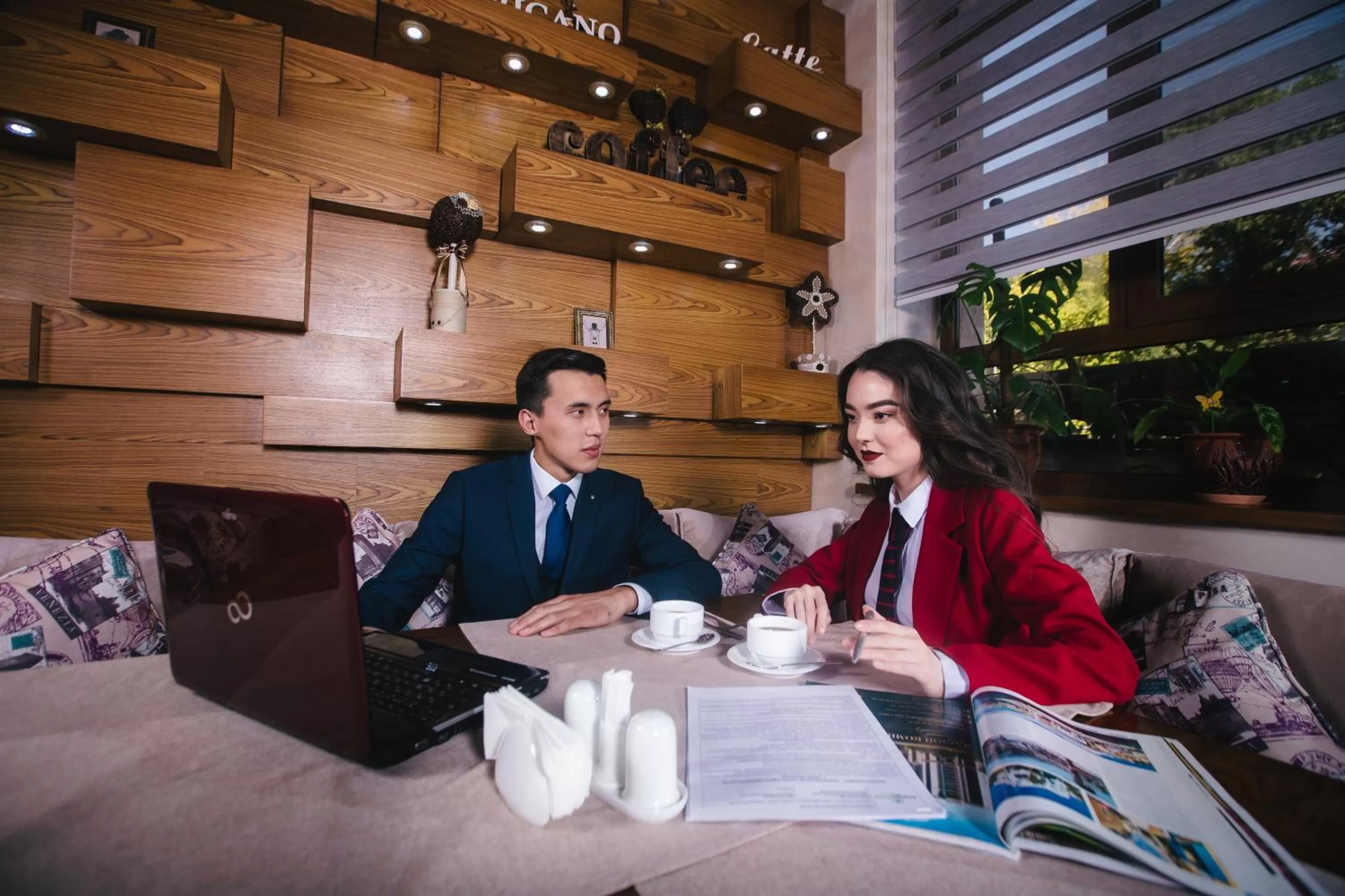 People in Megapolis Hotel Shymkent