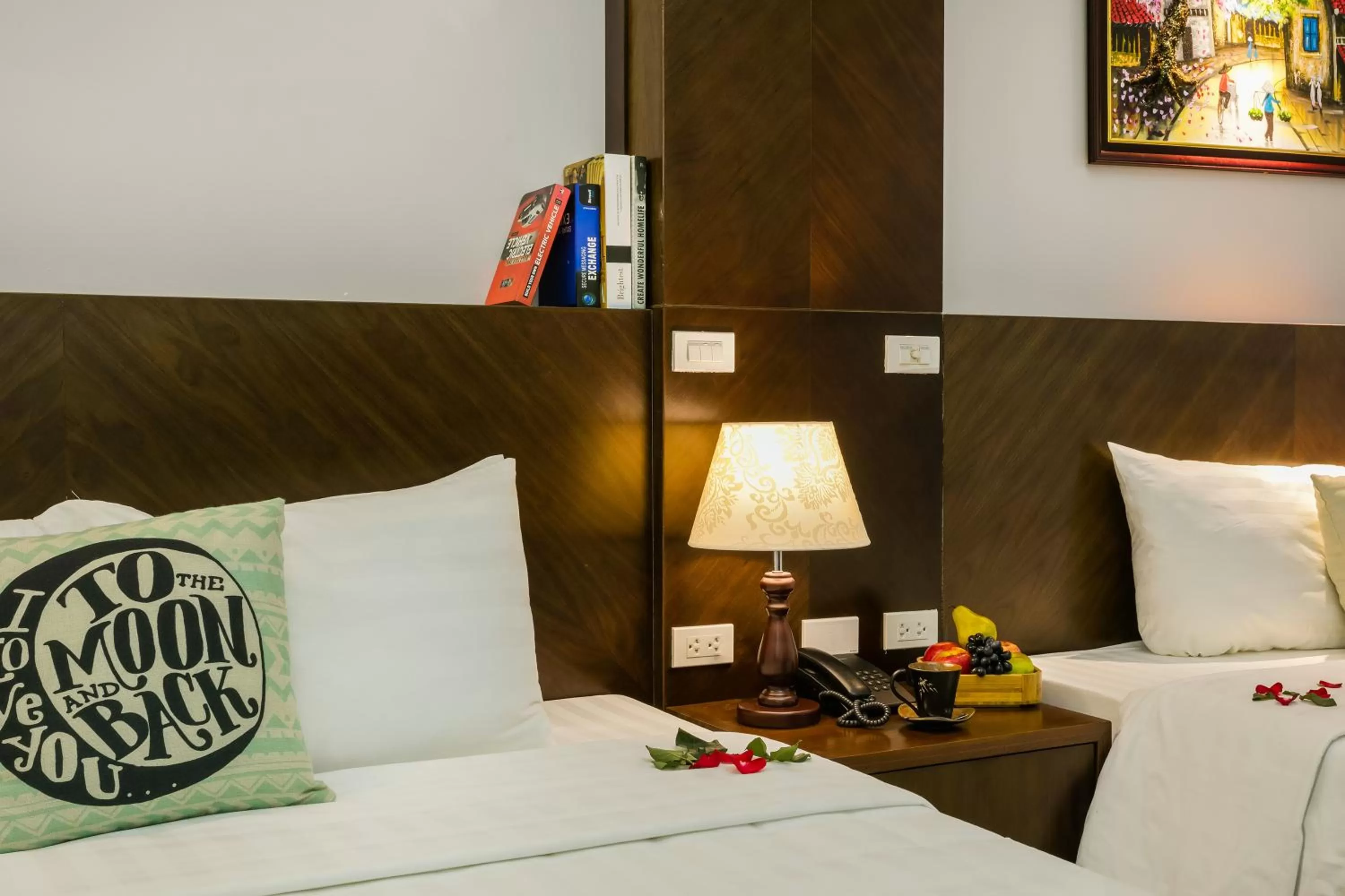 Bed in Hanoi Stella Hotel