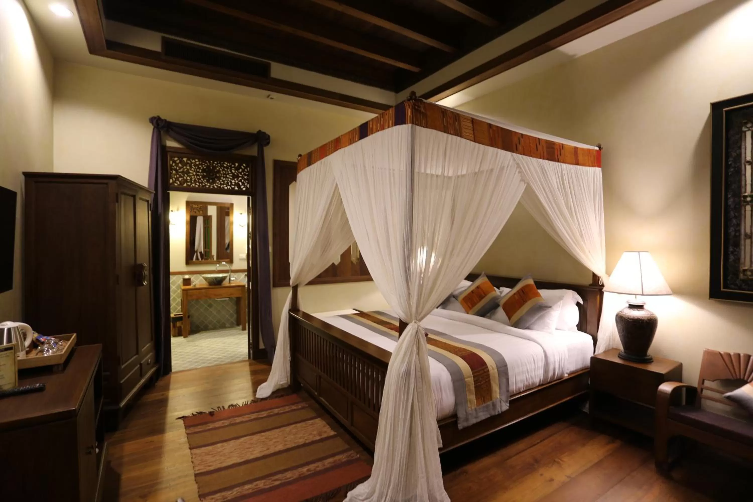 Bedroom, Bed in Amata Lanna Village อมตะล้านนาวิลเลจ