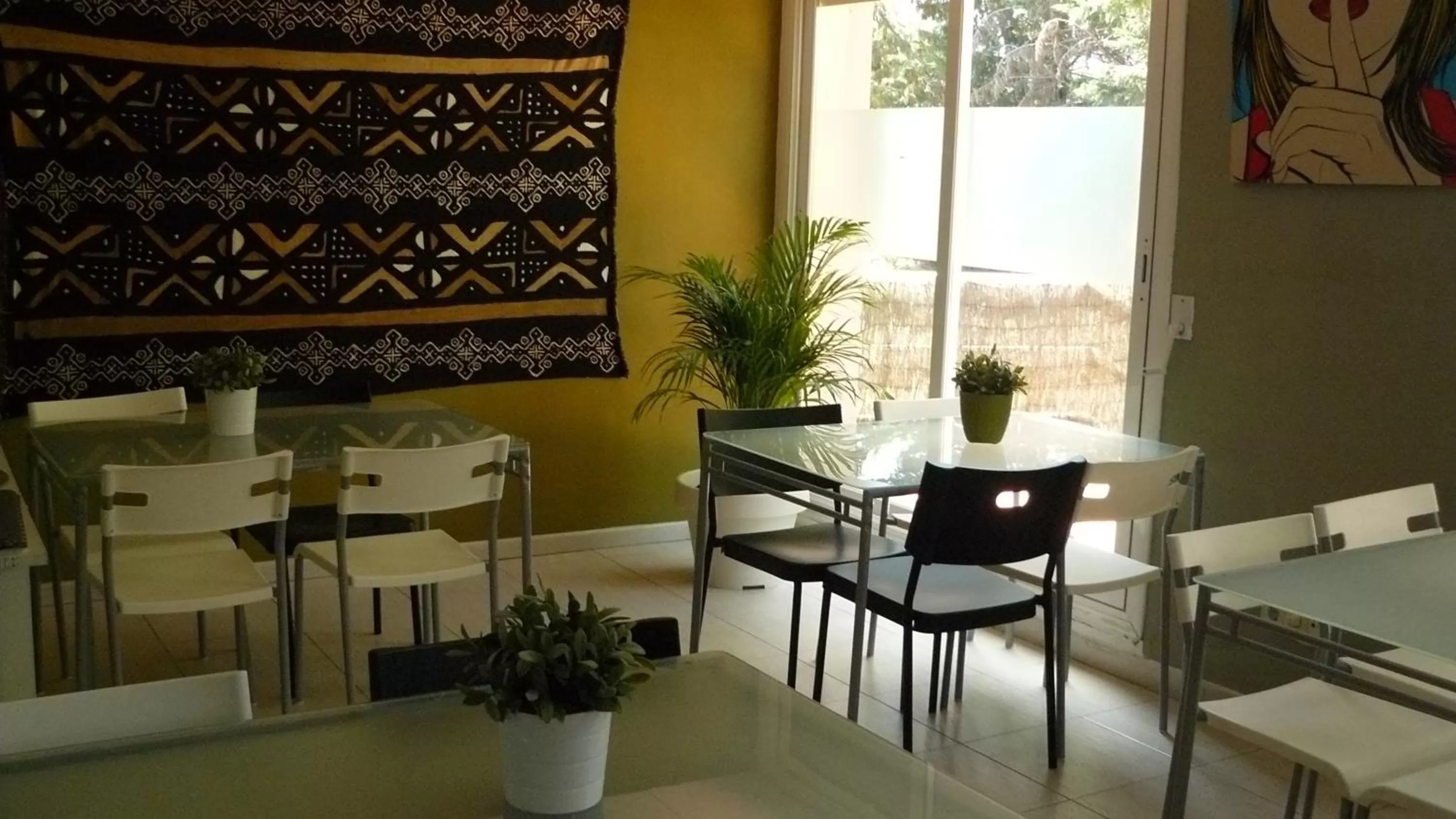 Communal kitchen in B&B Inés