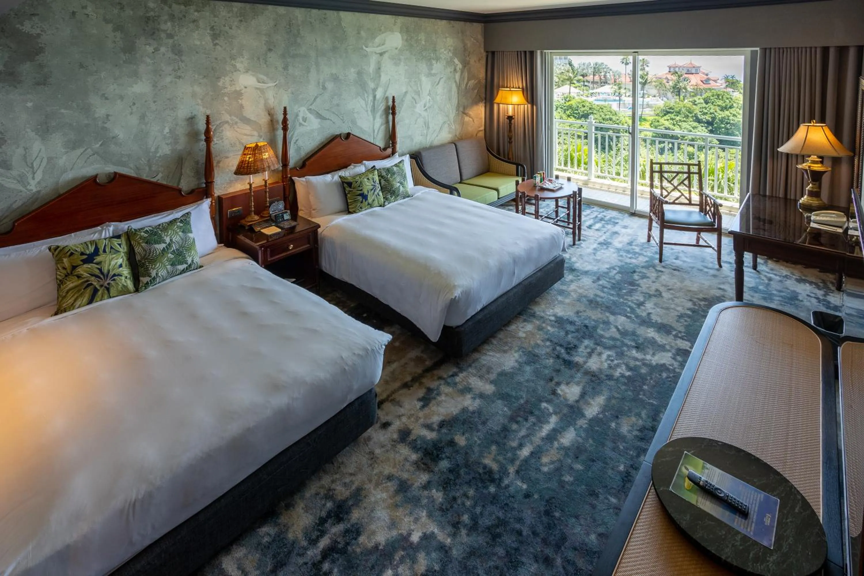 Double Ocean View Room - include sightseeing for Farglory Ocean park in Hualien Farglory Hotel