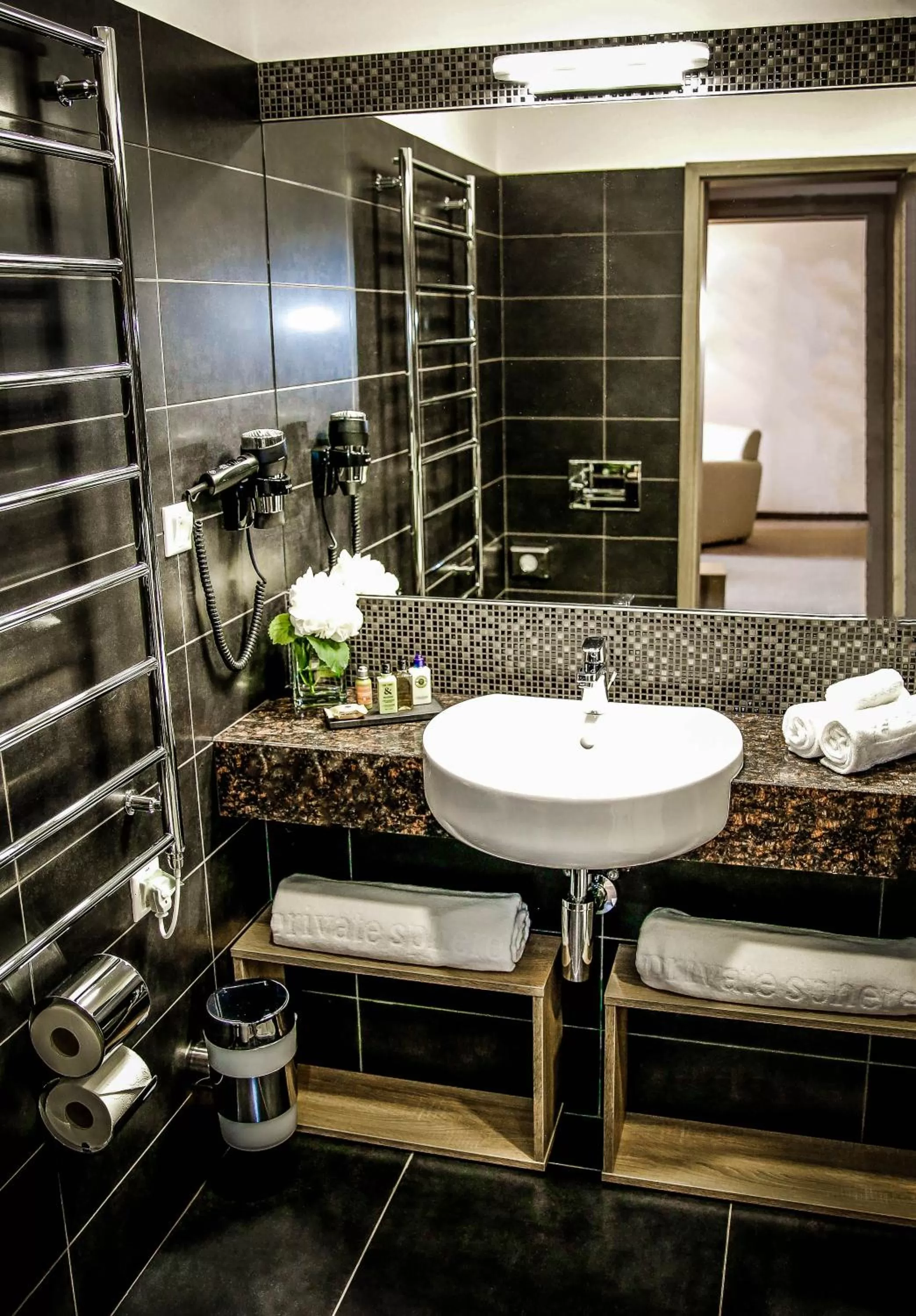 Shower in X-BIONIC Hotel