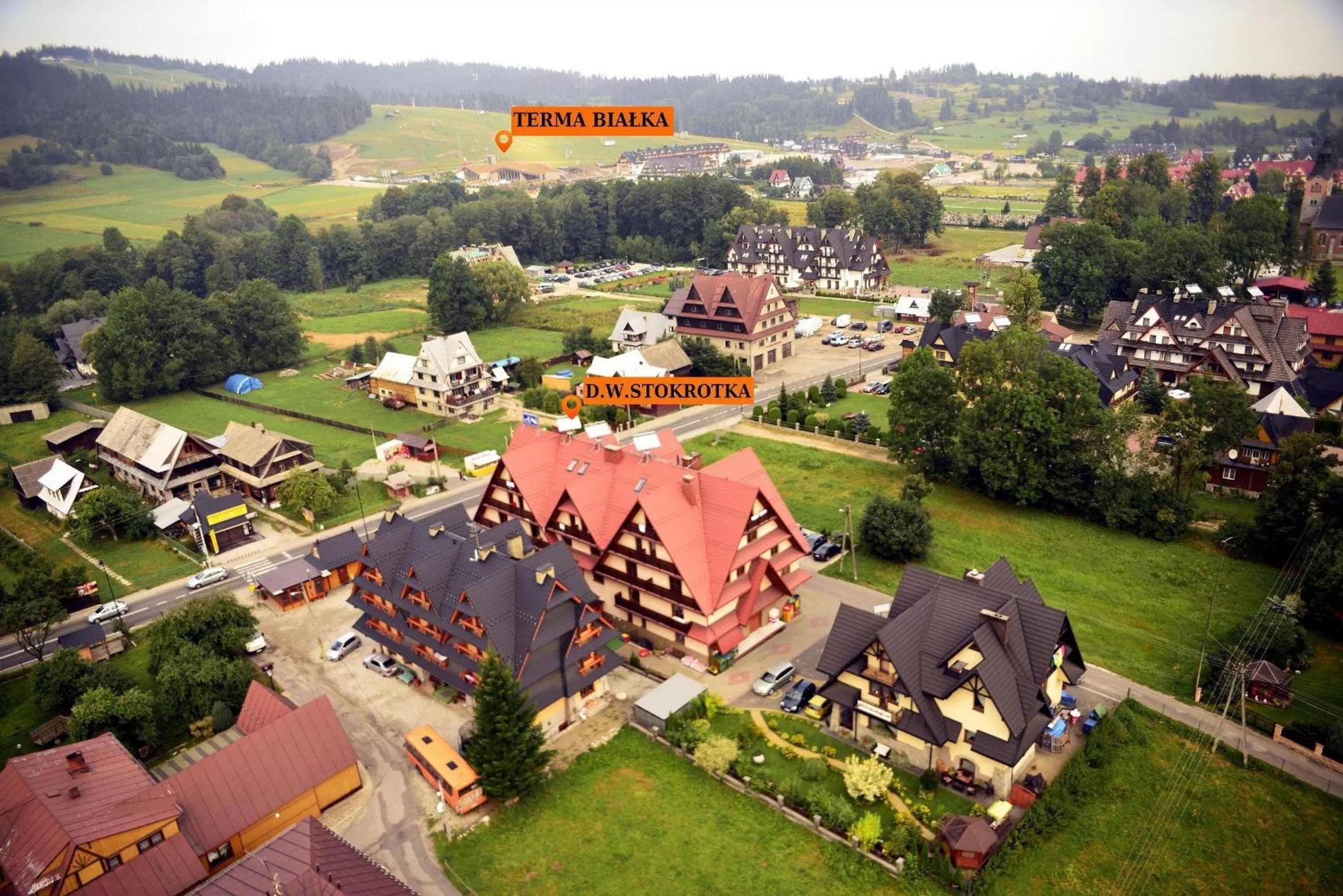 Off site, Bird's-eye View in Dom Wypoczynkowy Stokrotka