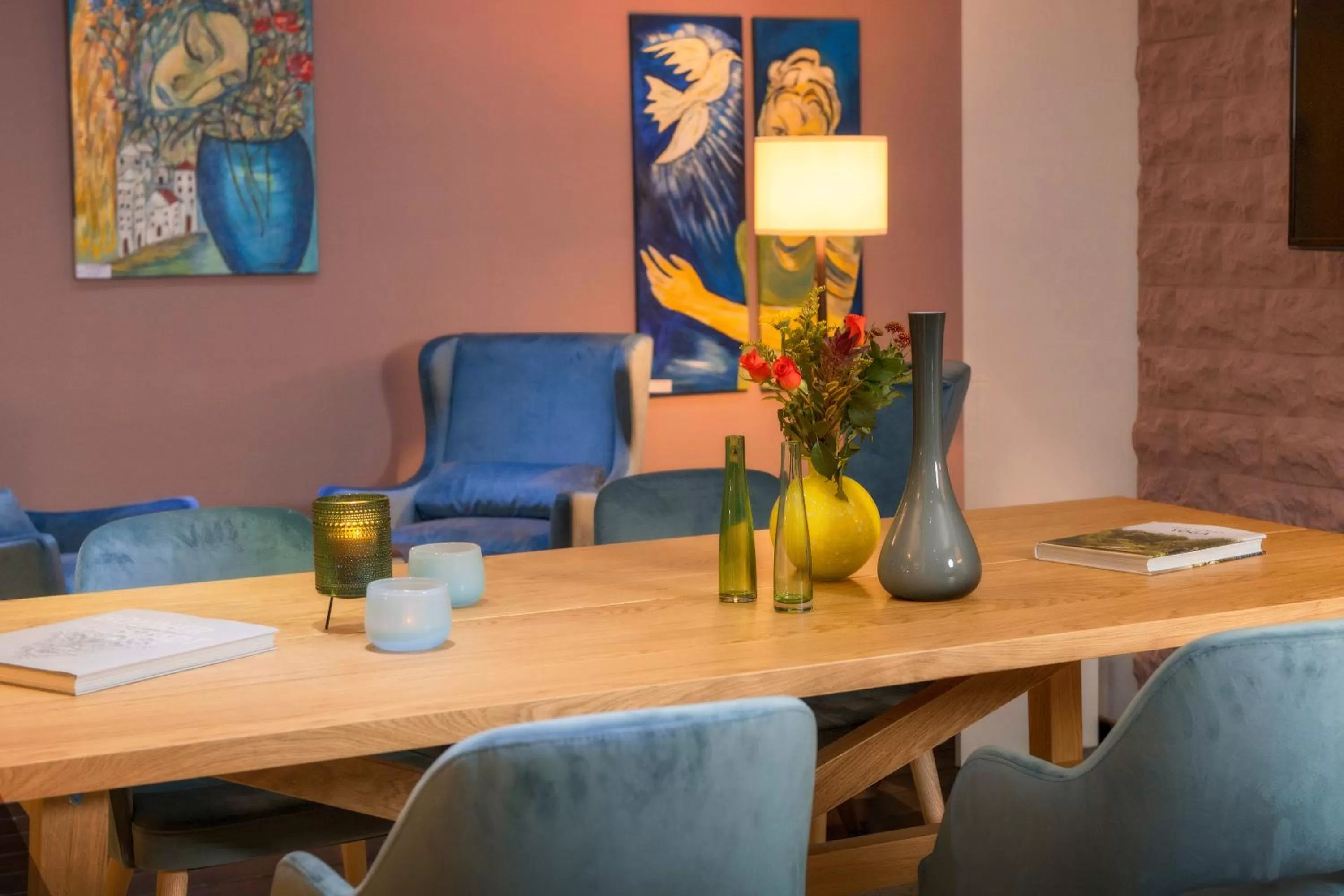 Seating area in City Hotel Meckenheim