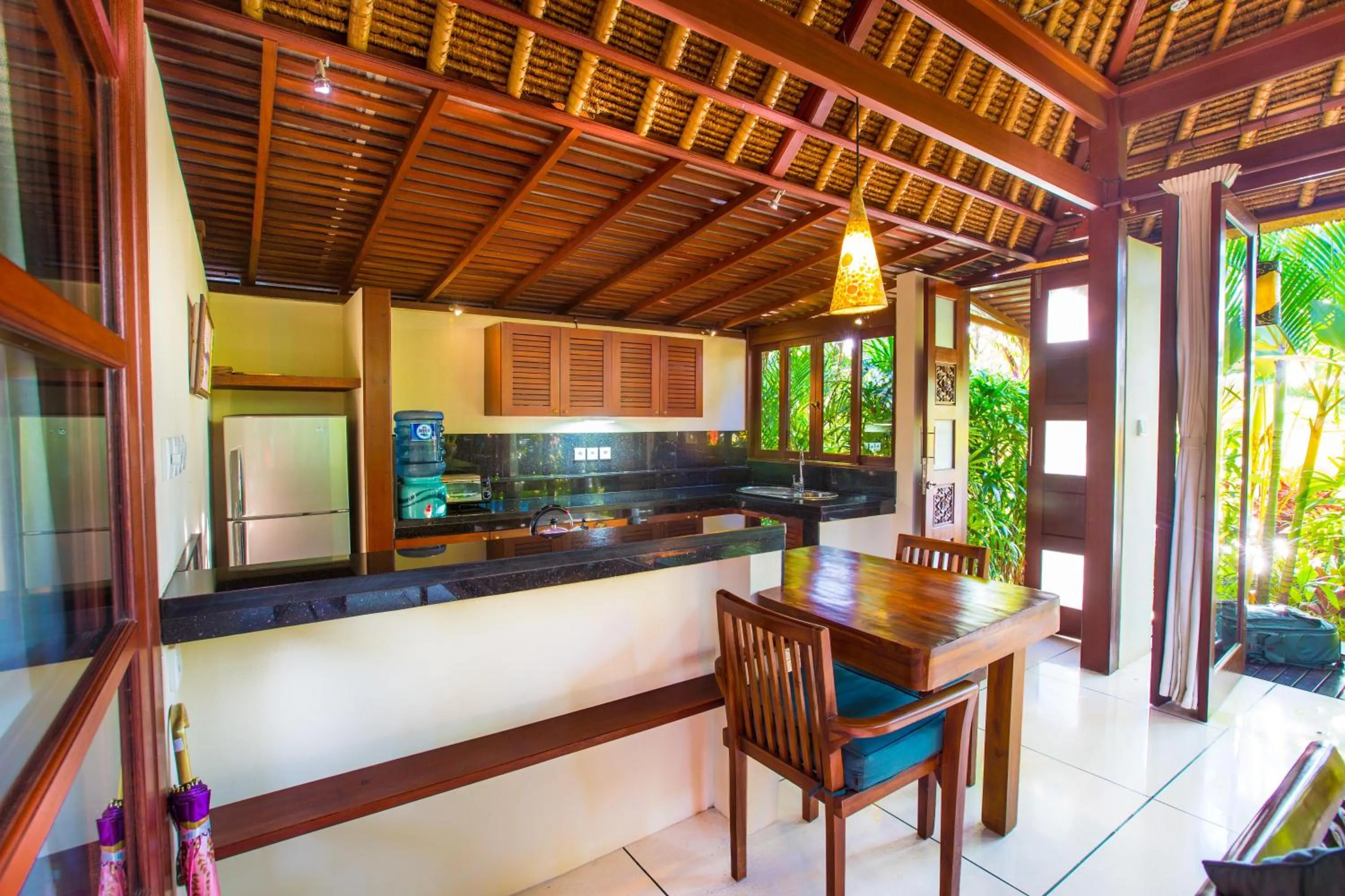 Kitchen or kitchenette in Bali Harmony Villa