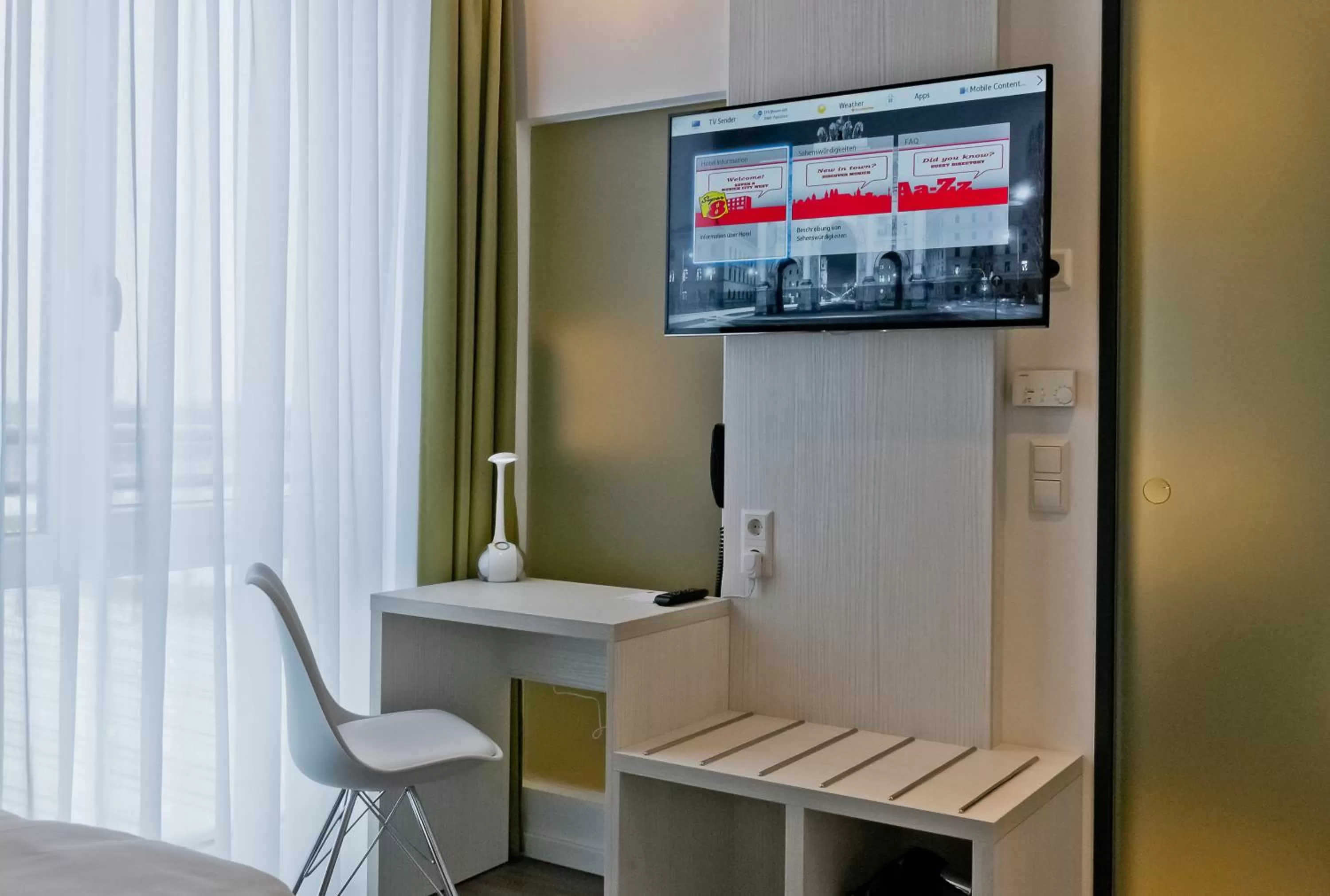 TV and multimedia in Super 8 by Wyndham Munich City West