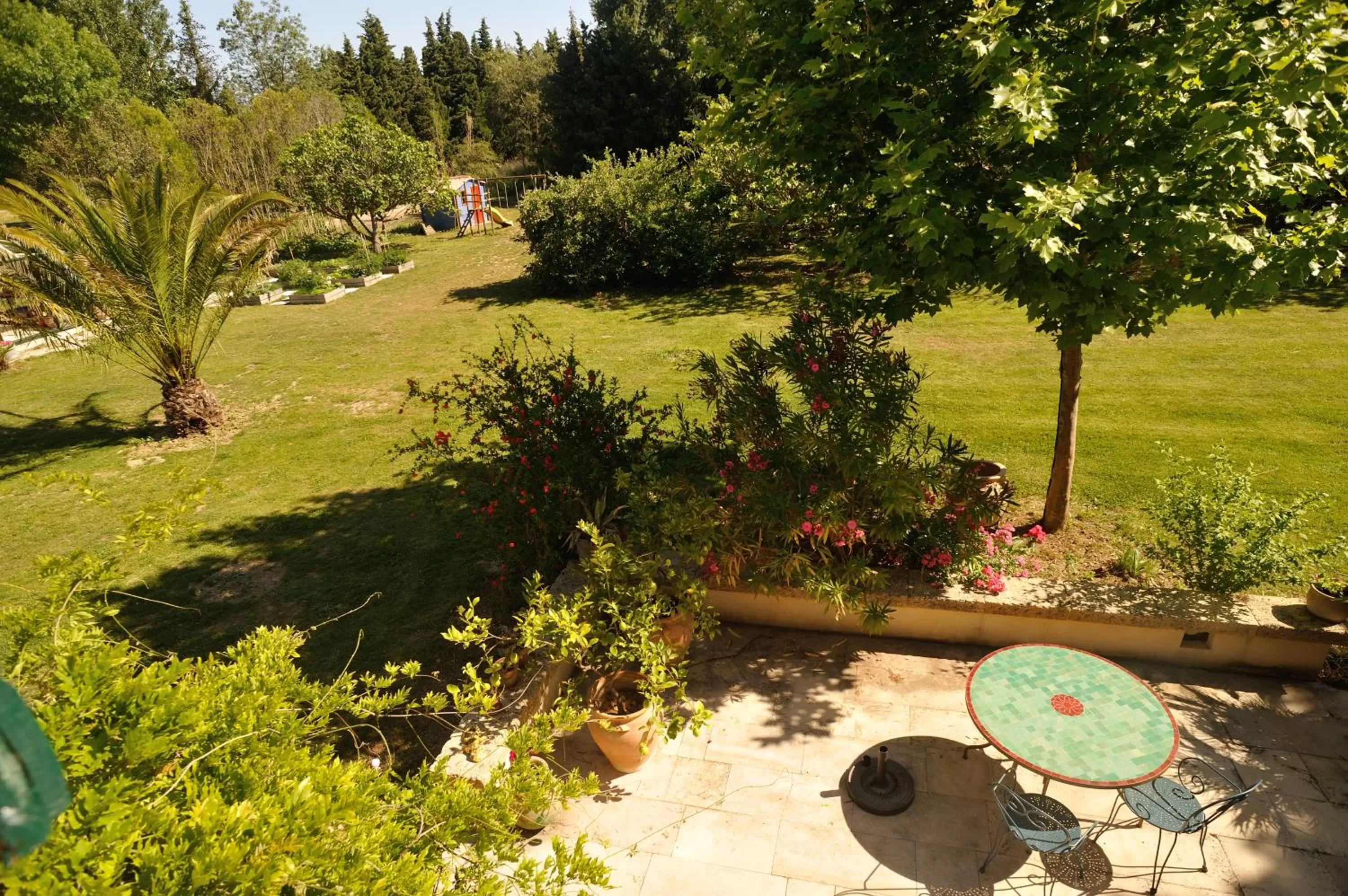 Garden view in Chambres d'Hotes Domaine des Machottes