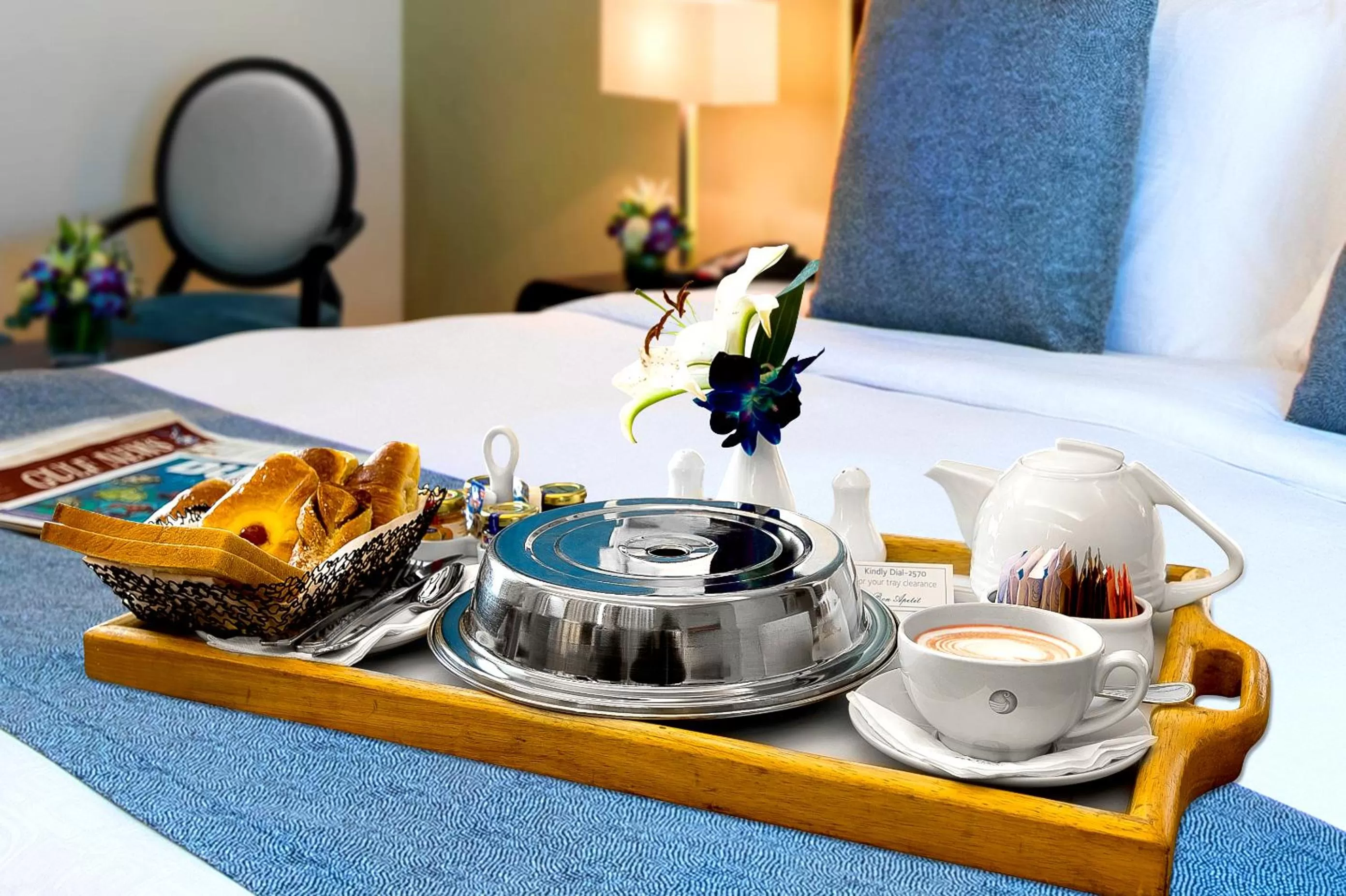 Bed in Elite Byblos Hotel