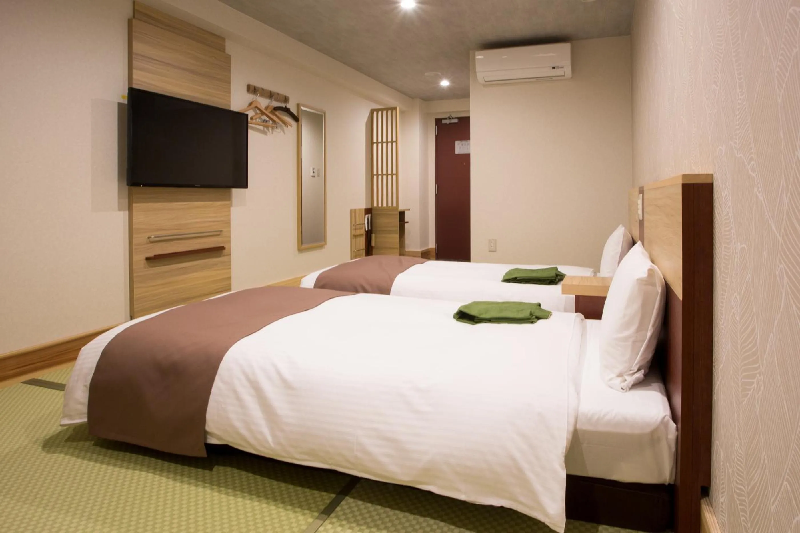 Bed in Kyonoyado Kiyomizu Gojo Kuretakeso